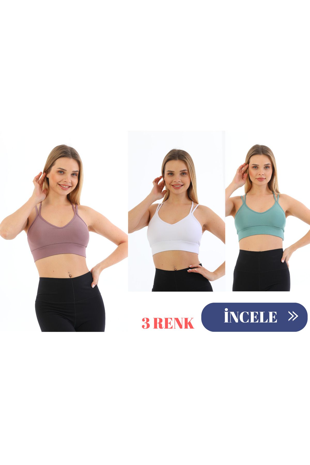 murays form angel 3 lü kadın askıları çapraz büstiyer