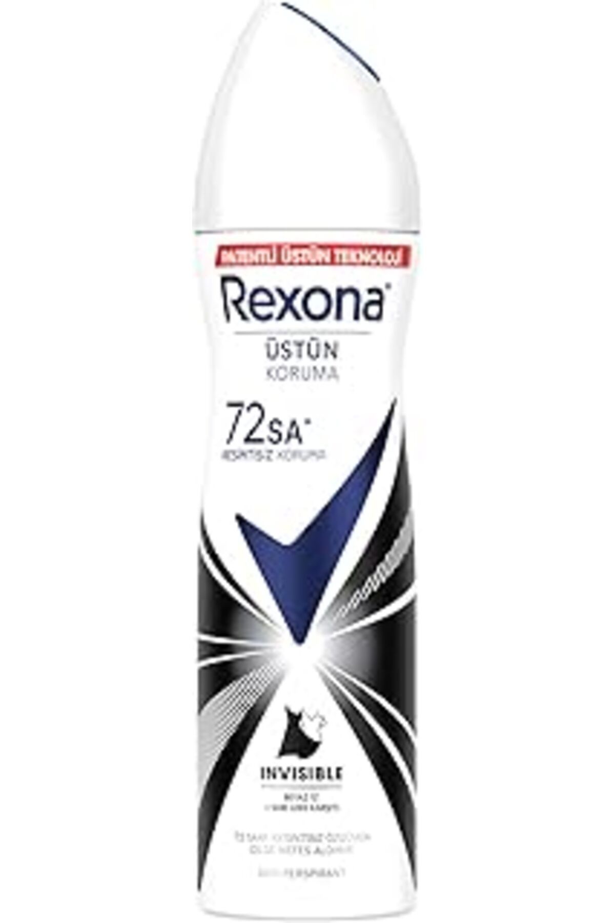 Karachil Rexona Kadın Sprey Deodorant Invisible Beyaz İz Sarı Leke Karşıtı 150 Ml