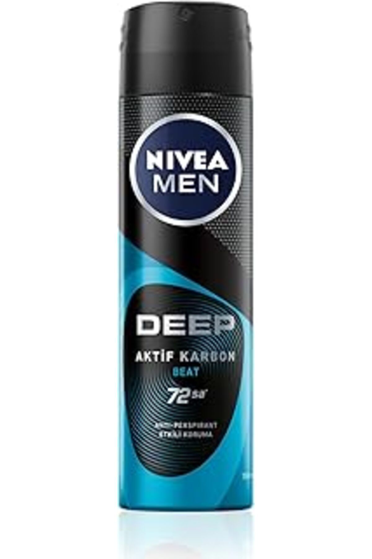 Karachil Men Erkek Sprey Deodorant Deep Beat 150Ml, 72 Saat Anti-Perspirant Koruma