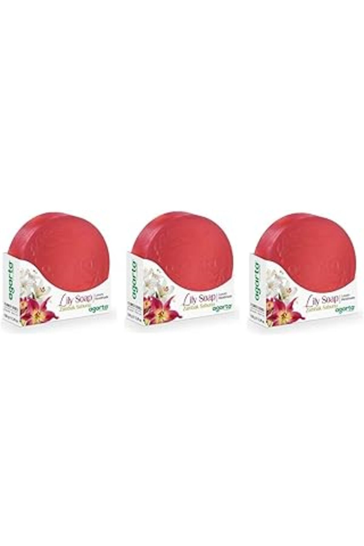 Mu Art Ahşap Doğal Zambak Sabunu 150 Gr X 3 Adet