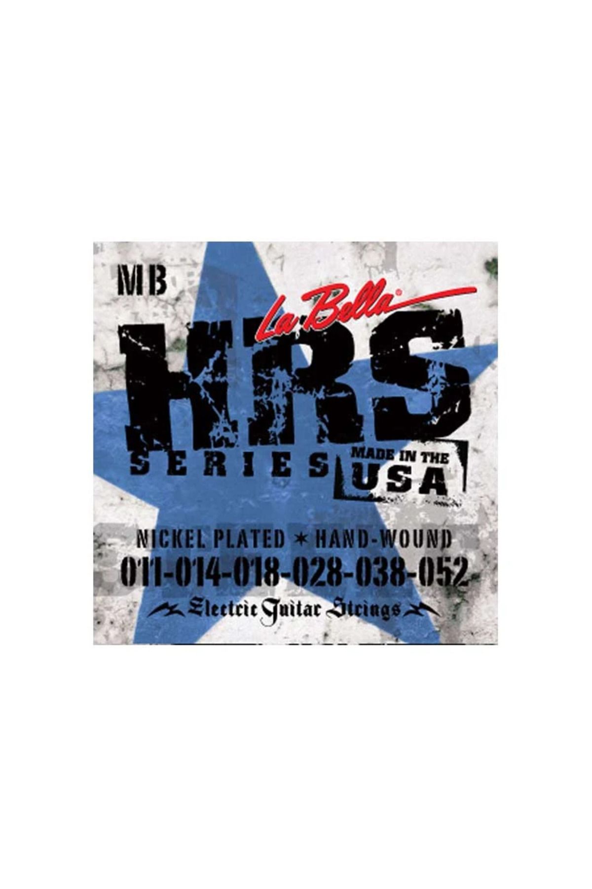 noip Gitar Aksesuar Elektro Tel Labella LB-HRS-MB BLUES 11-52 (7474)