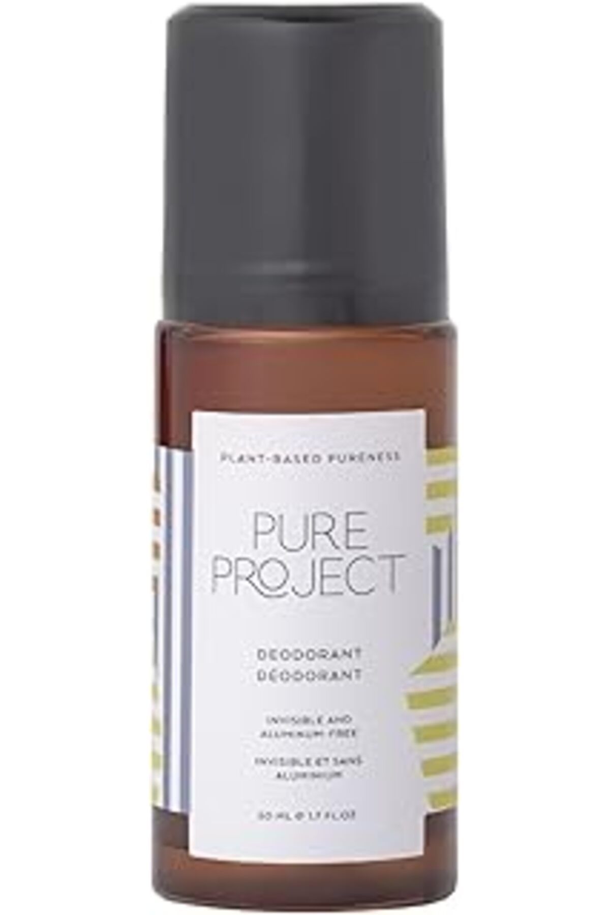Karachil Pure Project Deodorant 50Ml. Cam Roll-On Deodorant. Doğal, Aluminyum İçermez, Parfüm İçermez, Gün B