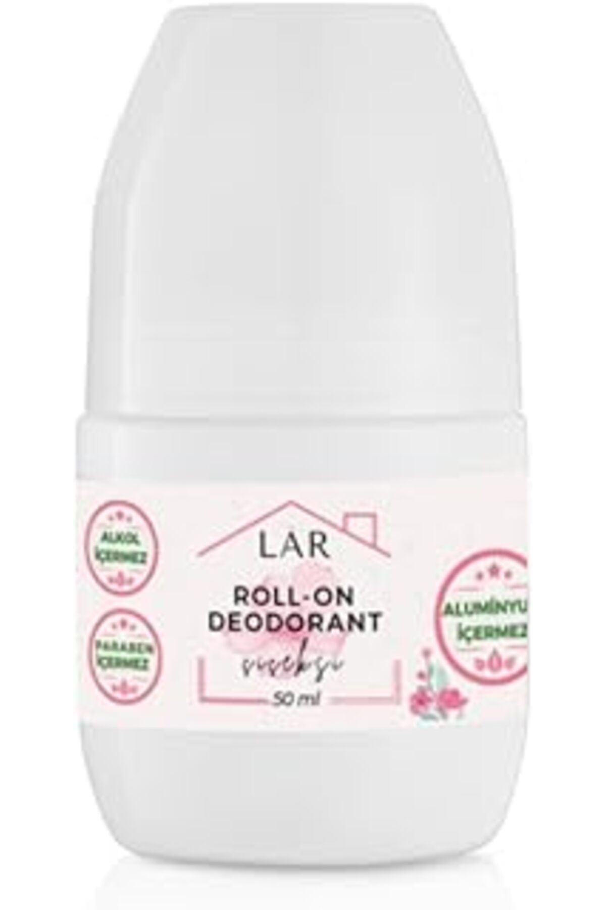 Karachil Doğal Alüminyumsuz Alkolsüz Parabensiz Vegan Çiçeksi Kokulu Roll-On Deodorant 1 Adet 50Ml