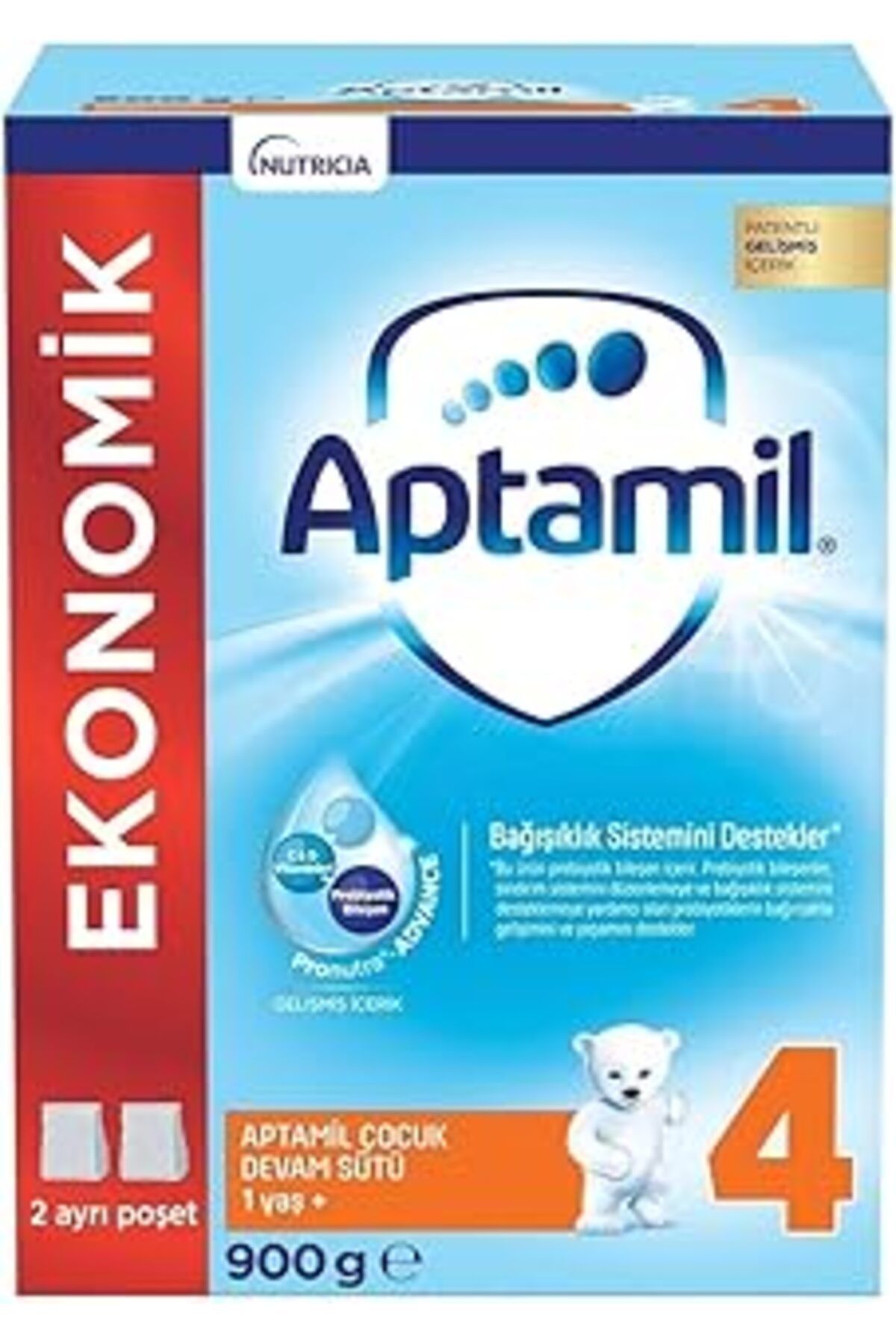 Qedii Aptamil 4 Devam Sütü 900Gr