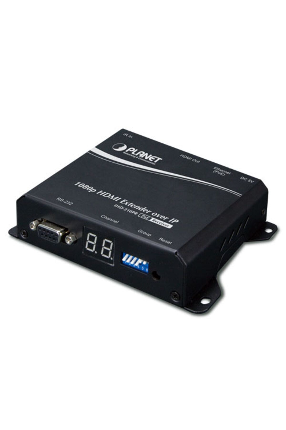 evimdeyokyok High Definition HDMI IP Sinyal Uzatma Cihazı, Alıcı Ünite, PoE<br> High Definition HDMI Extend