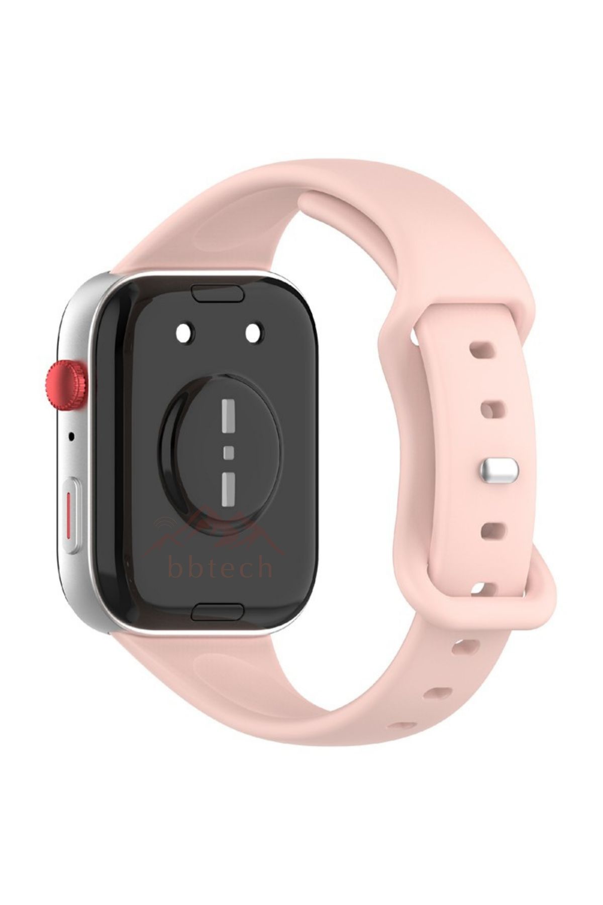 bbtech Huawei Fit 3 / Fit 4 / Fit 4 Pro Uyumlu Slim Soft Silikon Kayış İnce Tasarım Huawei Watch Kordon