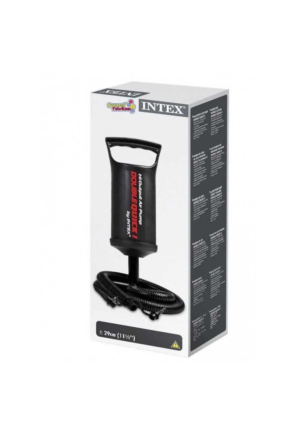 NEZADE STORE İntex Çift Fonksiyonlu Güçlü El Pompası 29cm - 68612 (Lisinya)