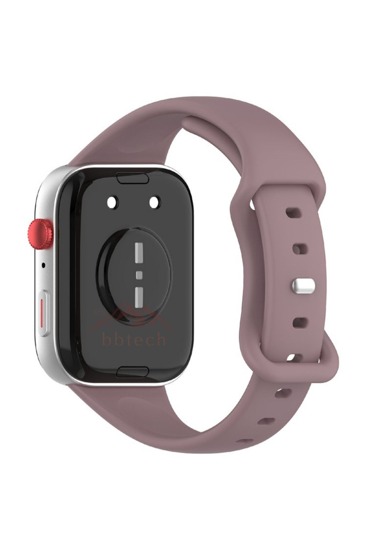 bbtech Huawei Fit 3 / Fit 4 / Fit 4 Pro Uyumlu Slim Soft Silikon Kayış İnce Tasarım Huawei Watch Kordon