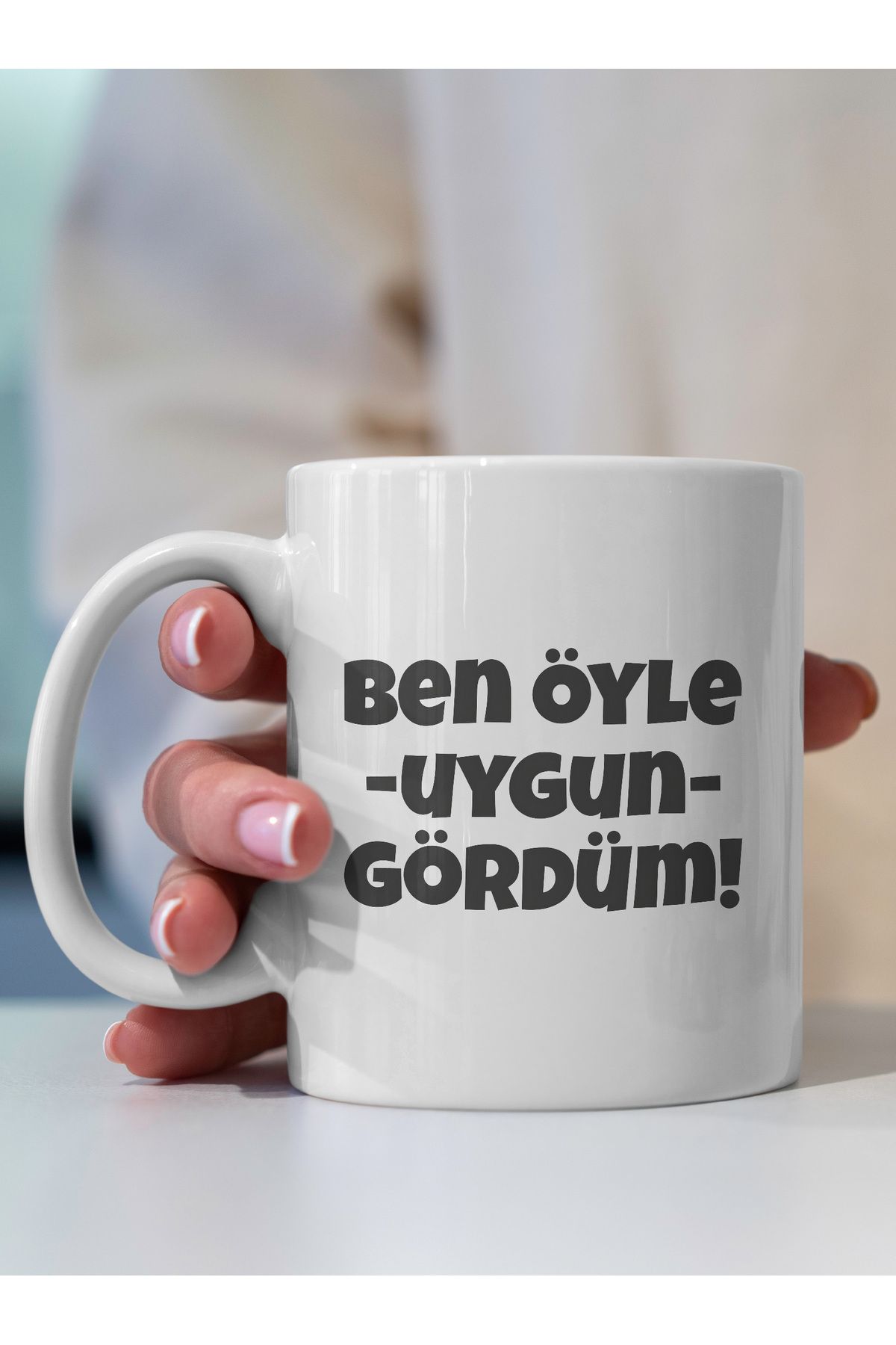 Ayabak Kupa Bardak - Esprili Yazılı Desenli Kupa Bardak - Hediyelik Kupa Bardak
