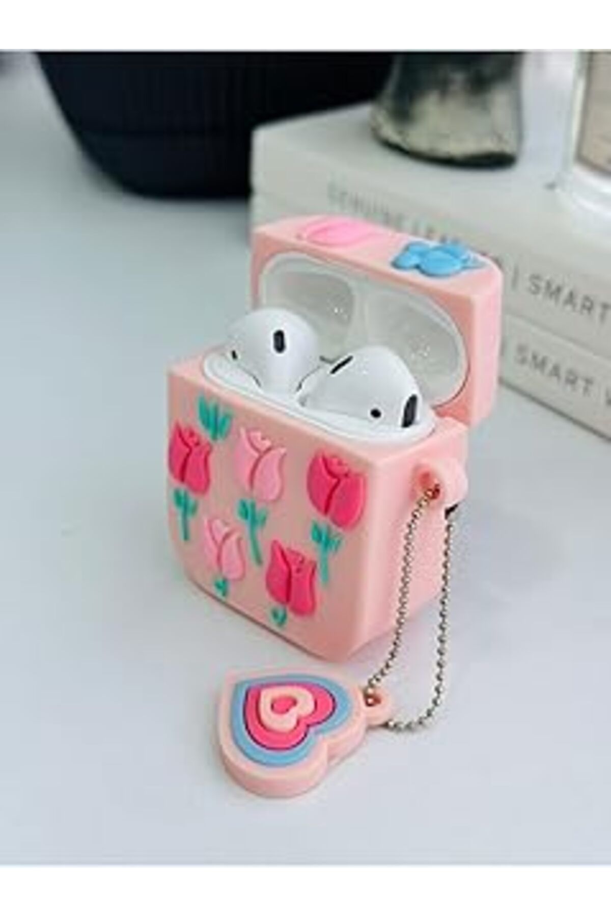 Pazarcan Airpods 1. Nesil Ve 2. Nesil Ile Uyumlu Oyuncak Tasarımlı Kalın Silikon Kılıf