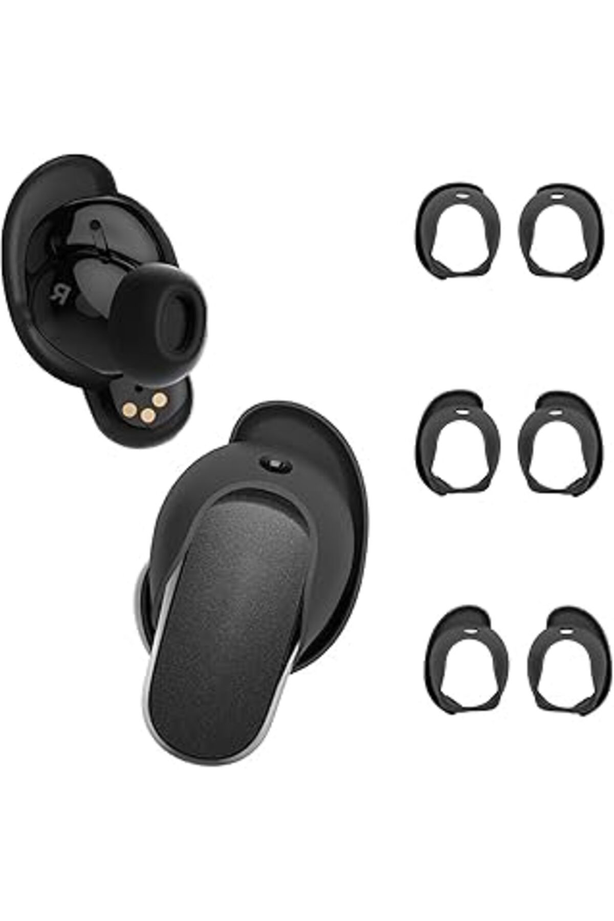 NETWORK ART Aiivioll [3 Çift] Bose Sesircomfort Ultra Earbuds (2023) Kulak Uçları Kapakları, Kayma Önleyici Sil