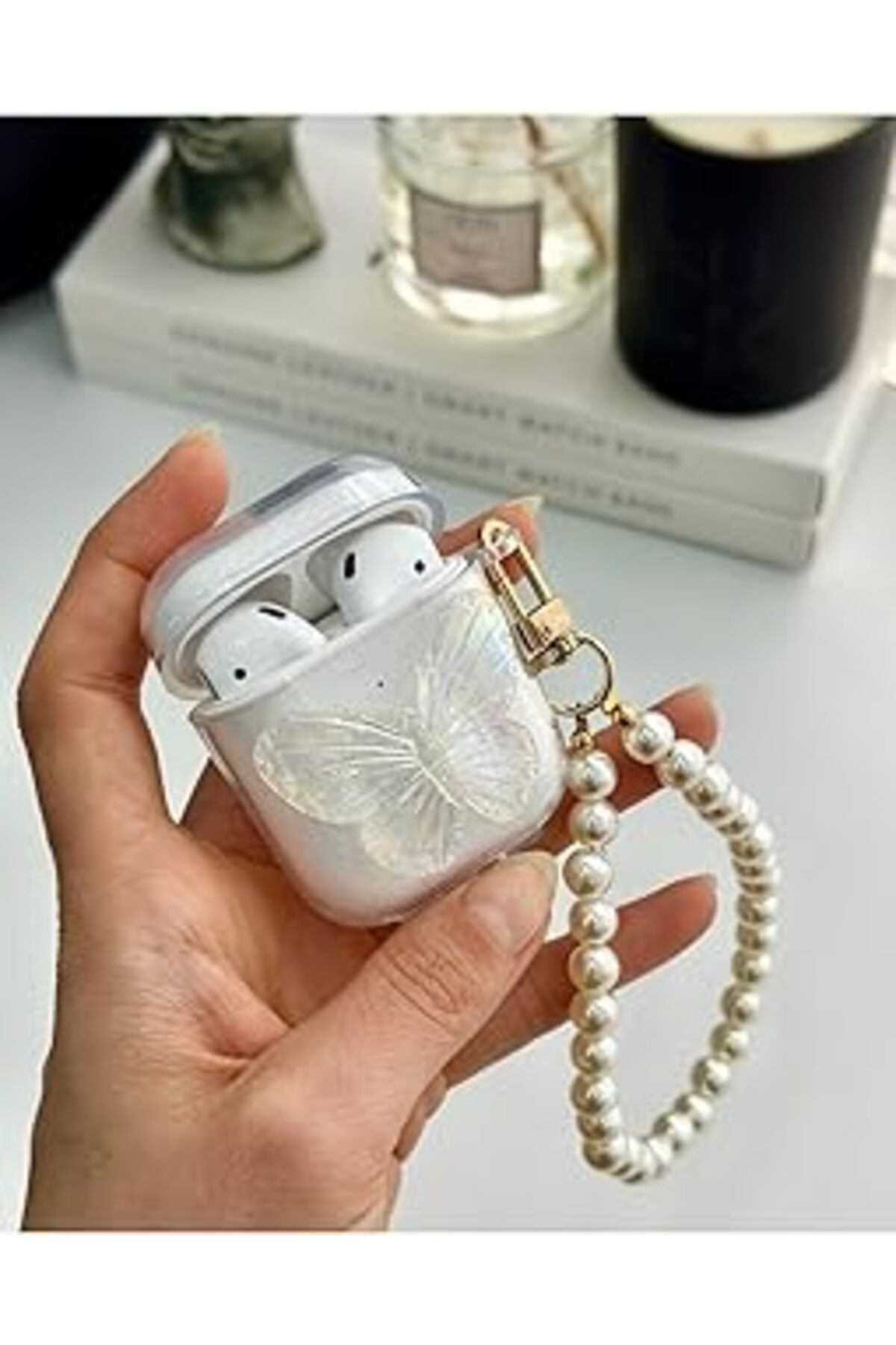 NETWORK ART Airpods 1. Nesil Ve 2. Nesil Ile Uyumlu Oyuncak Tasarımlı Kalın Silikon Kılıf - Oyuncaklıkelebek