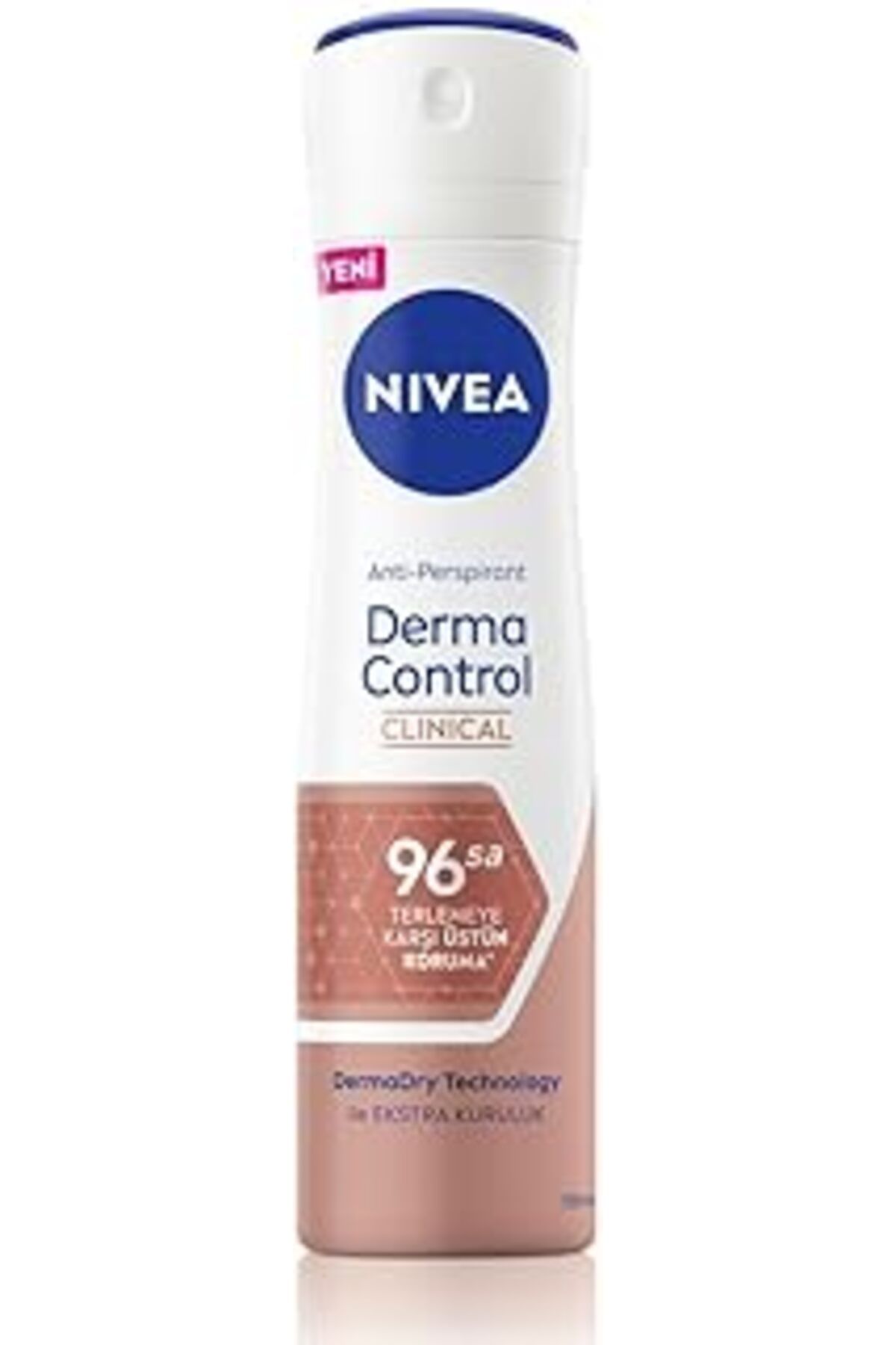 Qedii Kadın Sprey Deodorant Derma Control Clinical 150Ml, C Vitamini Ile Koltuk Altı Kararma Karşıtı, 96
