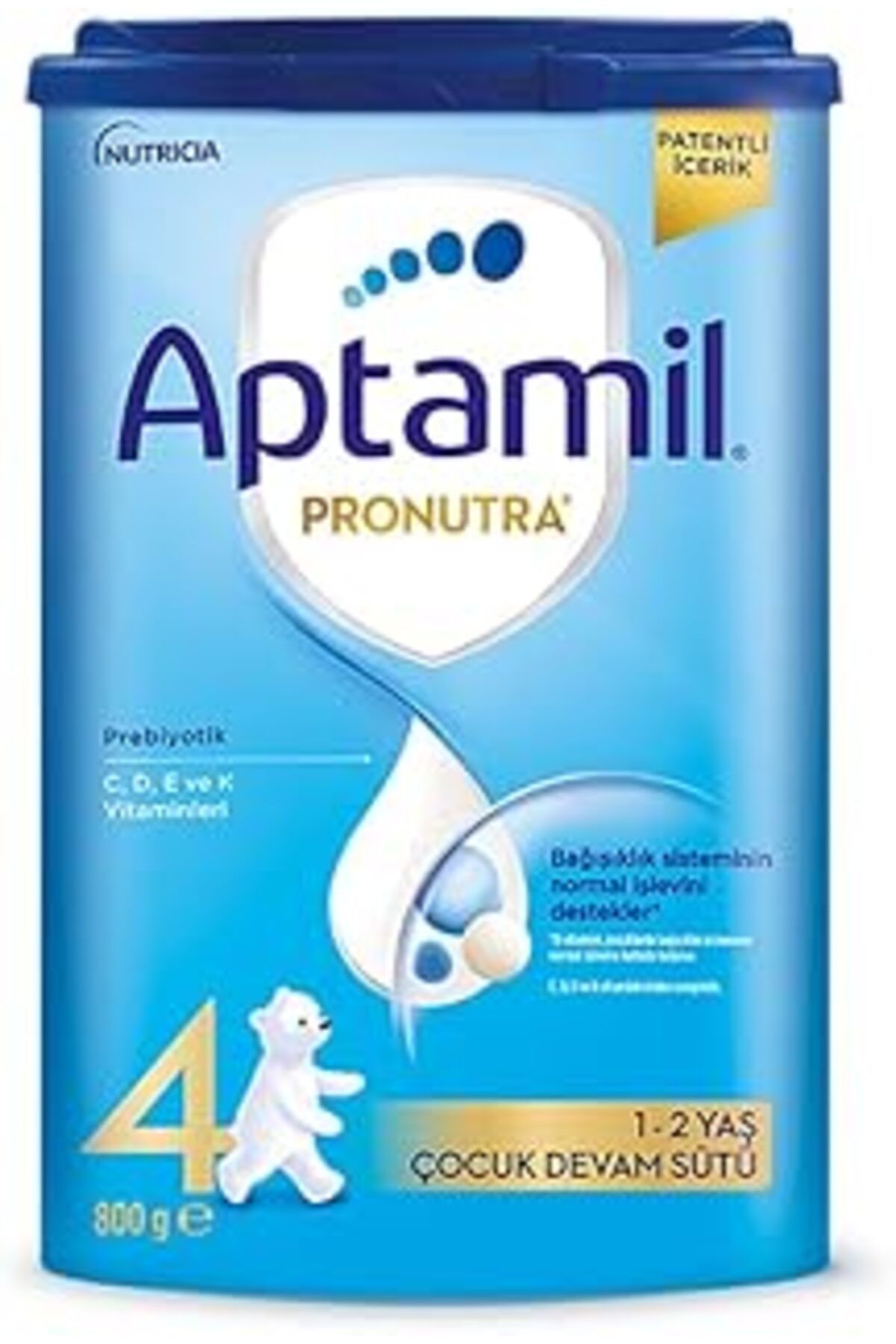 Qedii Aptamil 4 Devam Sütü 800 Gr 1 Yaş Ve Üzeri Akıllı Kutu