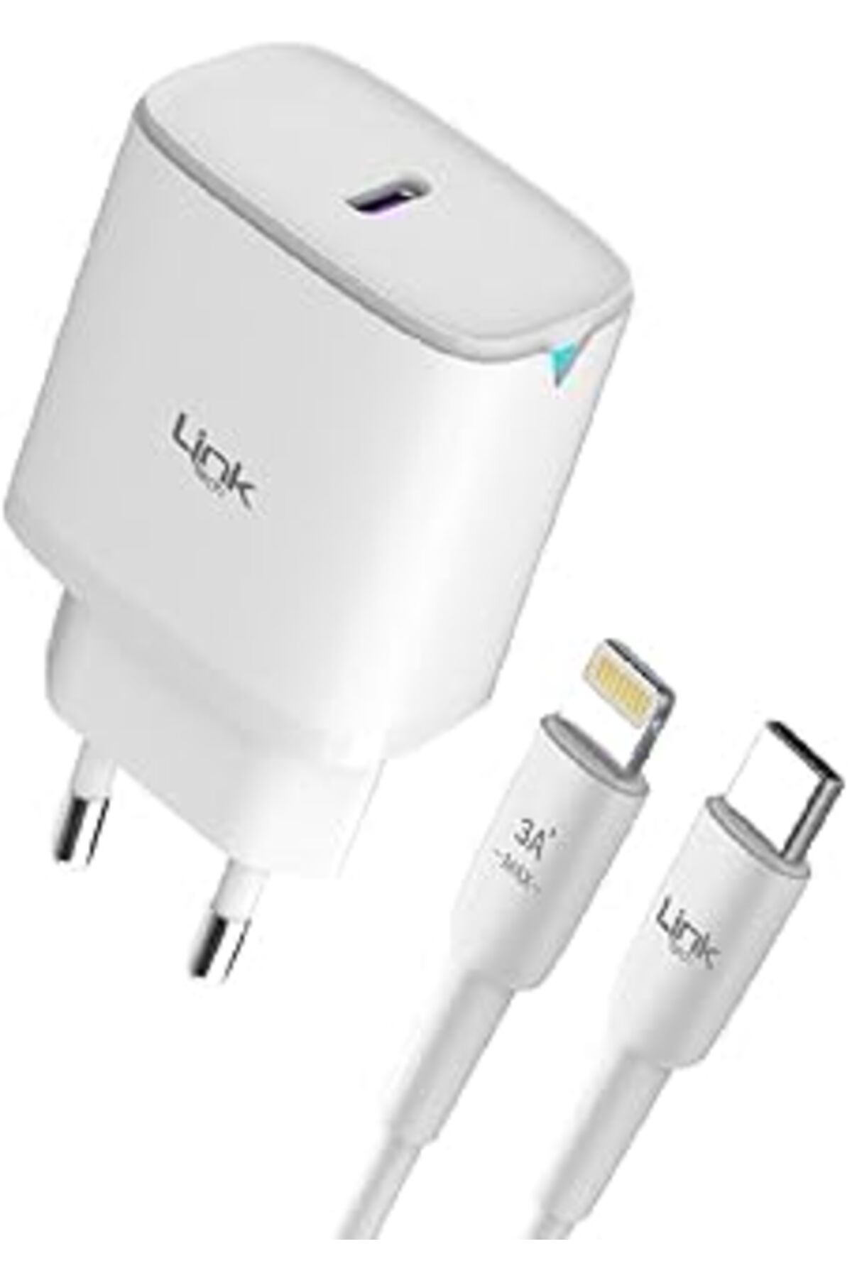ASİTAN Linktech C313 30W Pd Gan3 Type-C To Lightning Kablolu Şarj Aleti Set