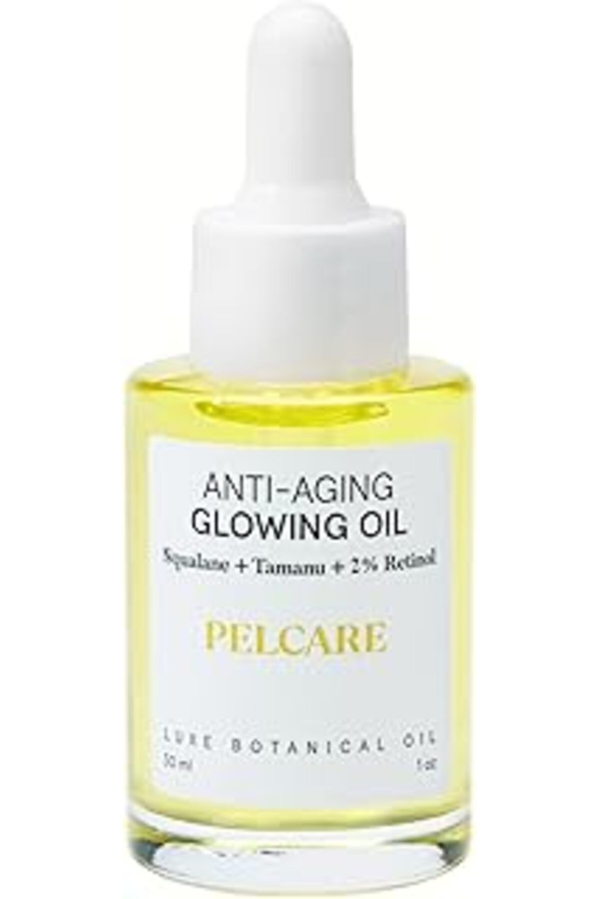Pazarcan Pelcare Anti Aging Glowing Oil | Retinol Içeren Lüks Botanik Yağ, Çizgi Karşıtı Yapılandırıcı (30 M