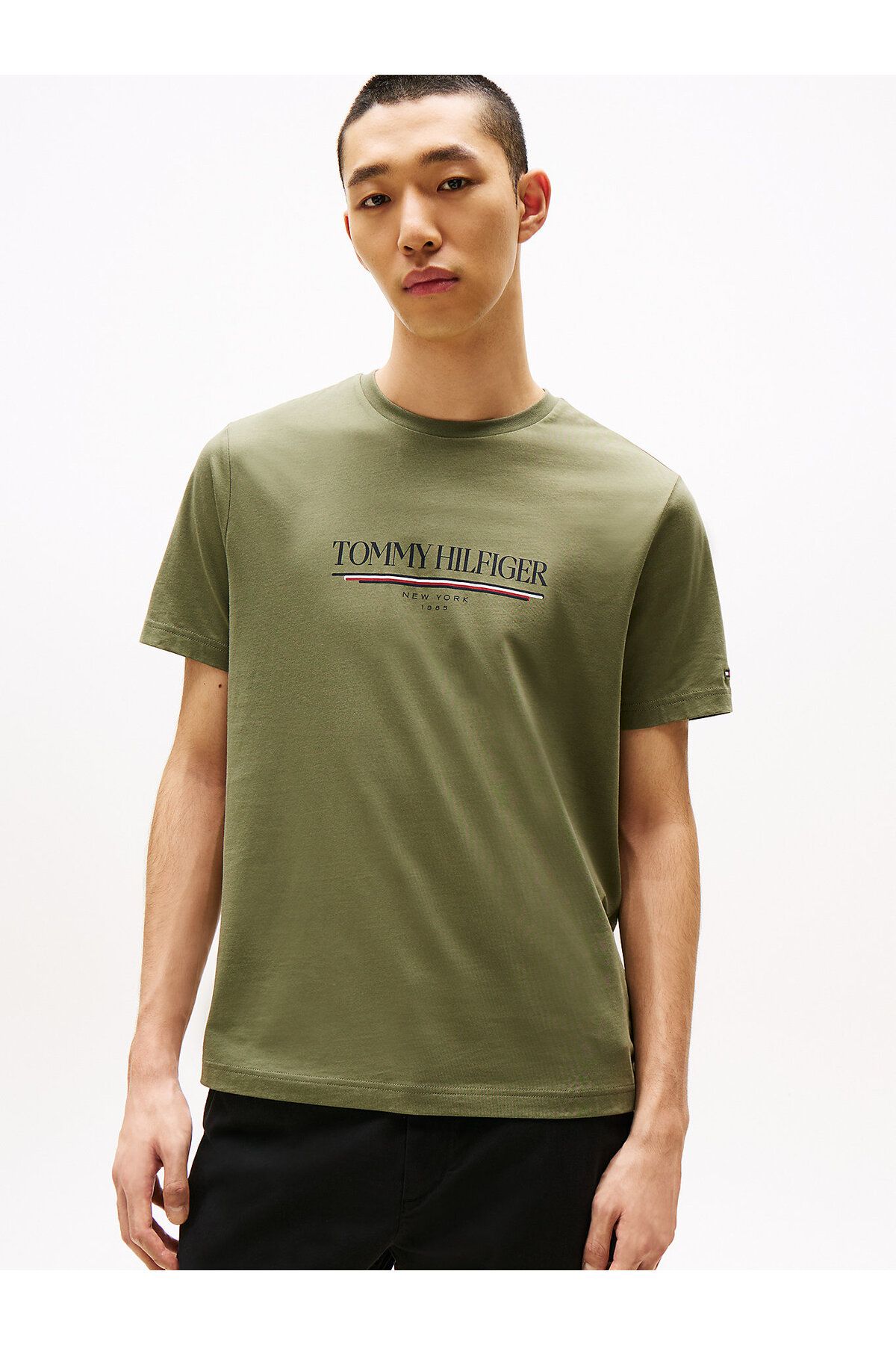 Tommy Hilfiger Logo Crew Neck T-Shirt