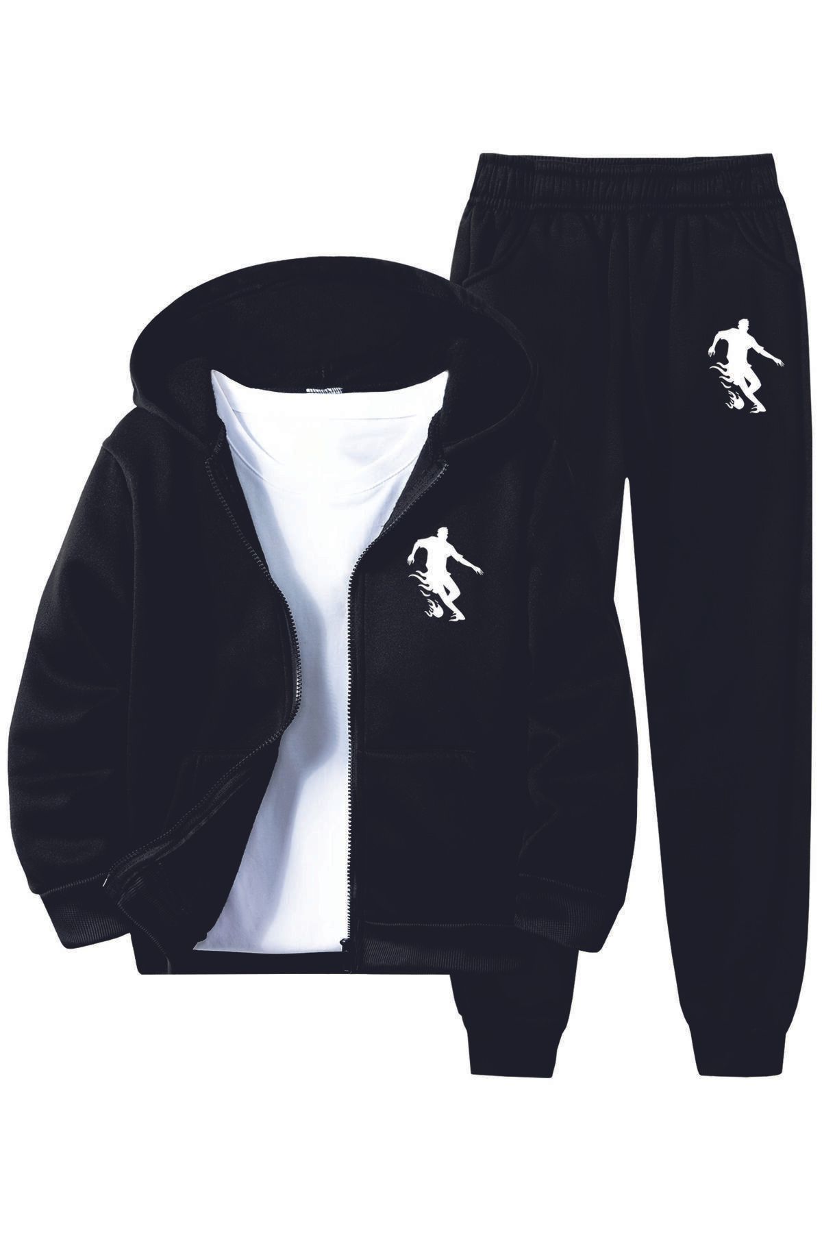 HOFFNUNG FULL ZIP FOOTBALL PLAYER oversize Eşofman Takımı