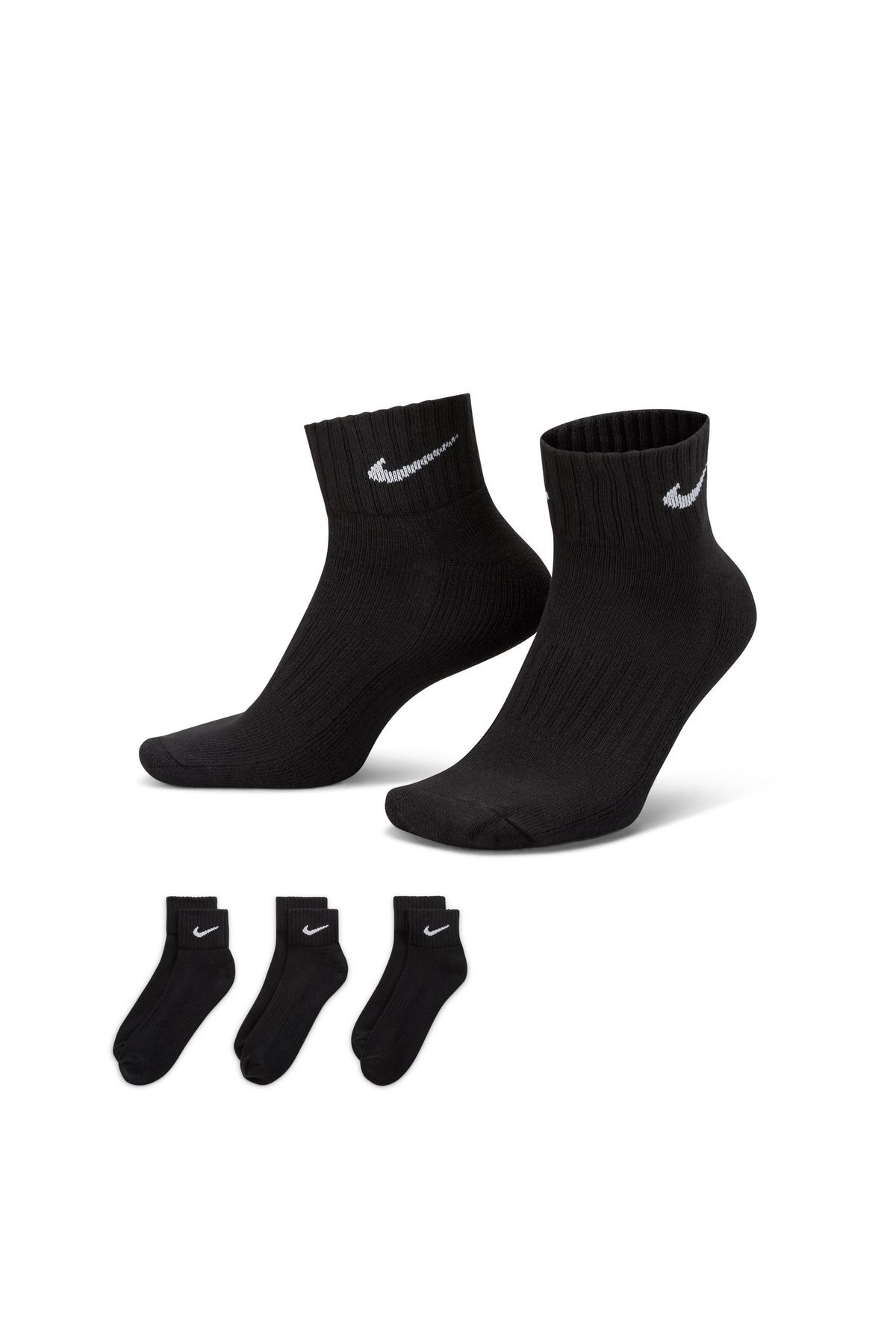 Nike-U Nk V Cush Ankle- 3P Value 38-42 (M) 38-42 (M) EU 1