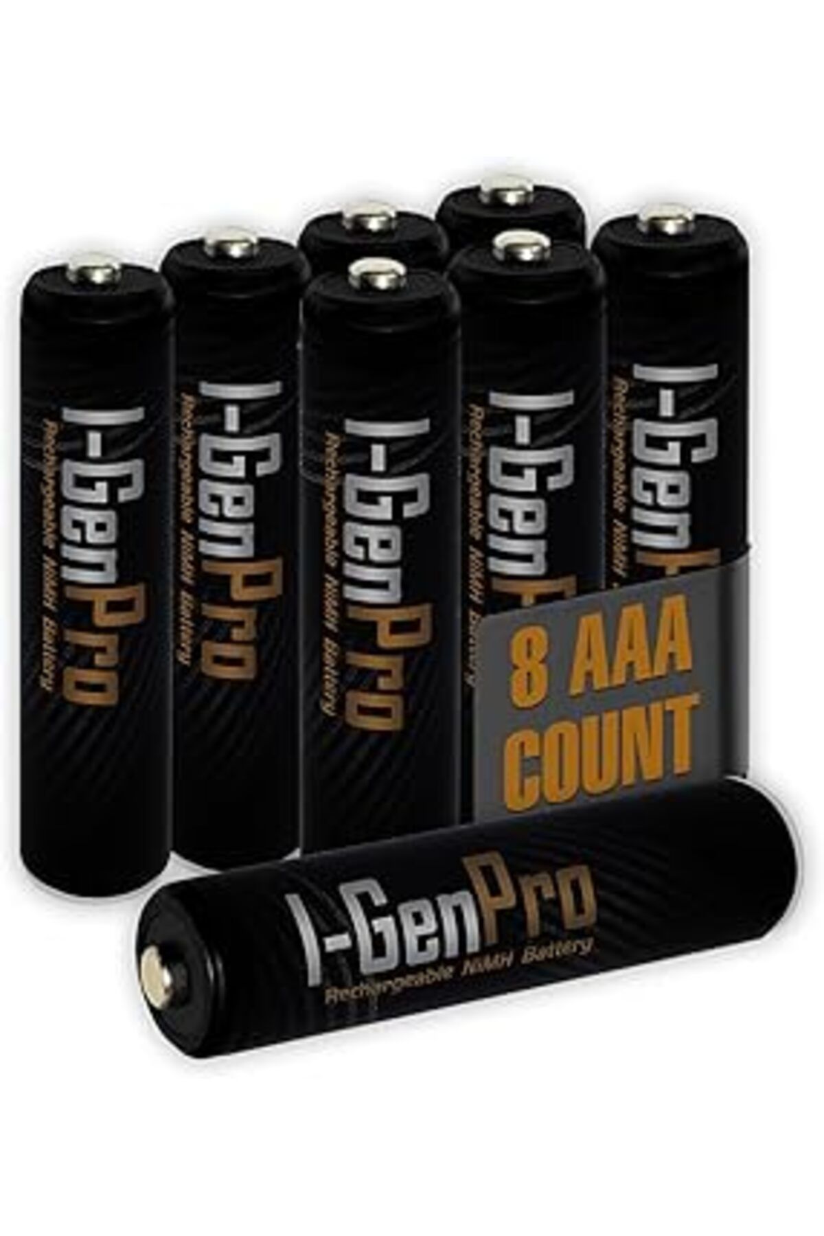 Pazarcan I-Gen Pro P104 8 Adet Aaa 1100 Mah Şarj Edilebilir İnce Kalem Pil 1.2V Ni-Mh Şarjlı Pil