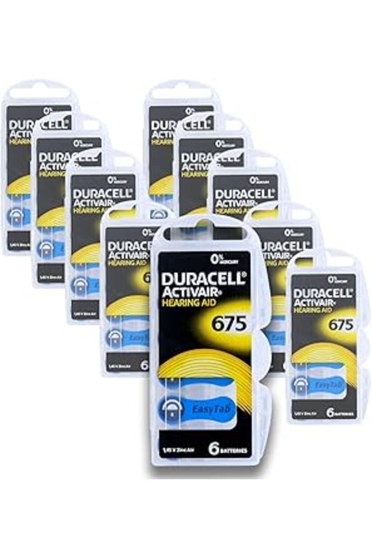 Pazarcan 675 Kulaklık Pili 60'Lı