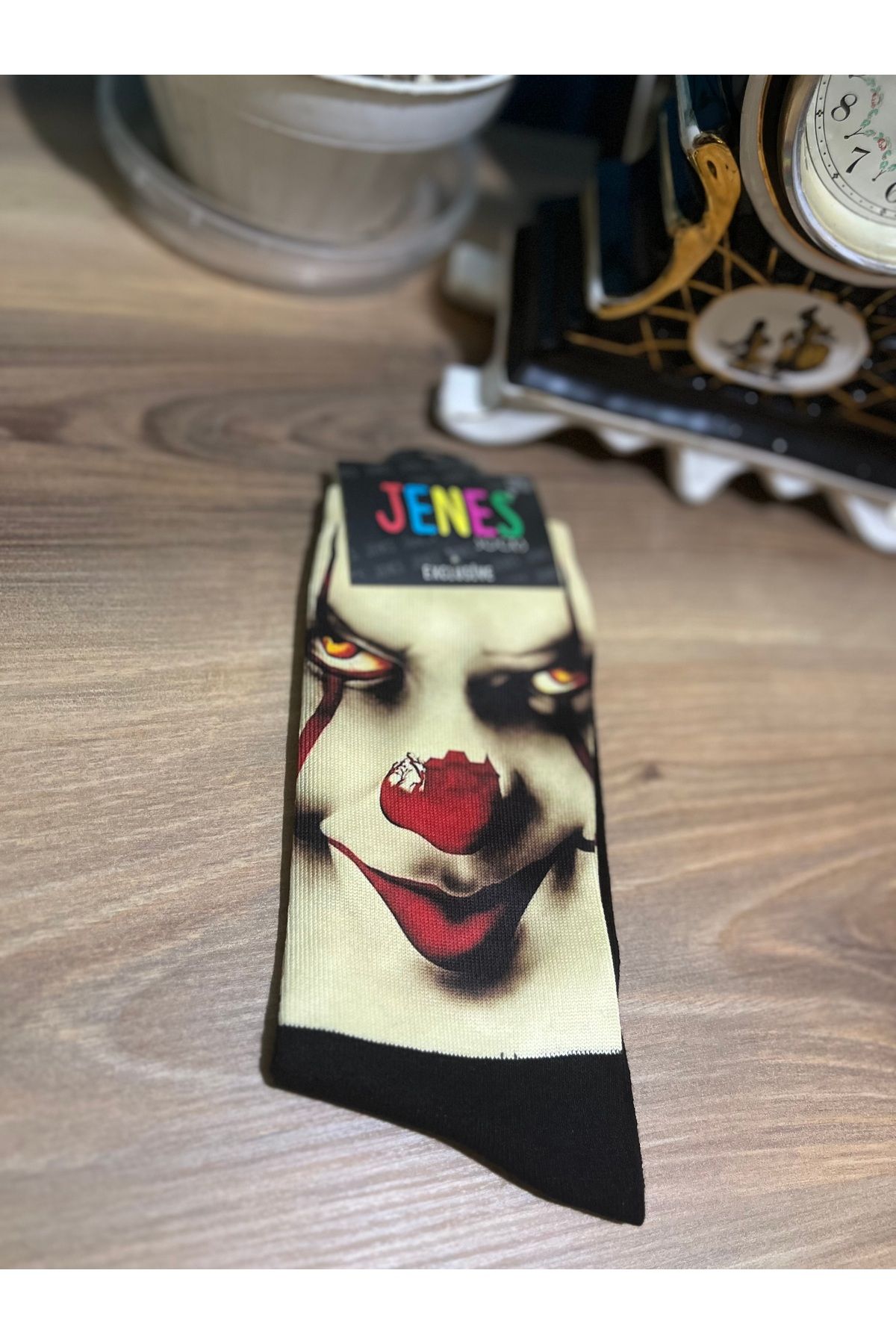 JENES Dijital Baskılı Çorap Uzun Soket Premium Unisex Çorap