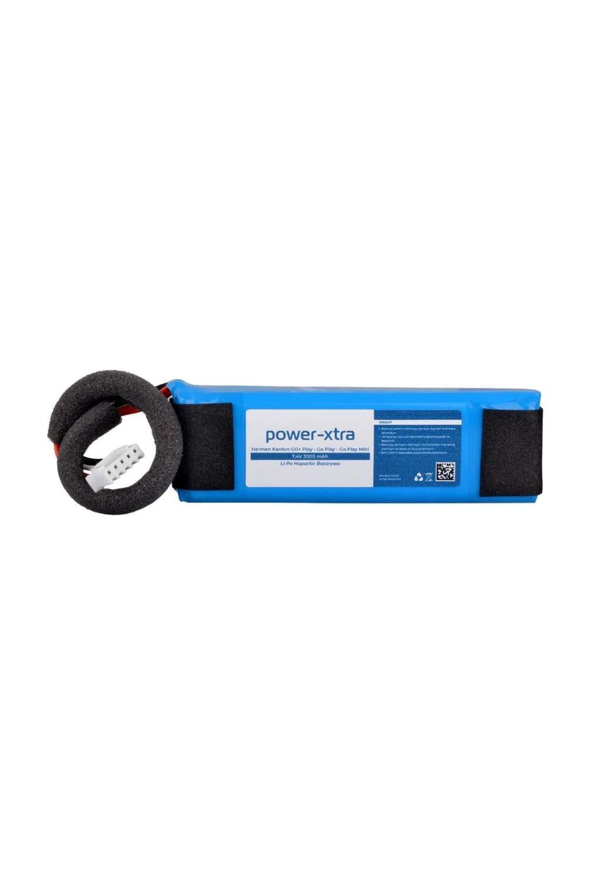 POWER-XTRA - Harmn Krdon Go Play Mini - 7.4V 3000mAh Li-po Hoparlör Bataryası