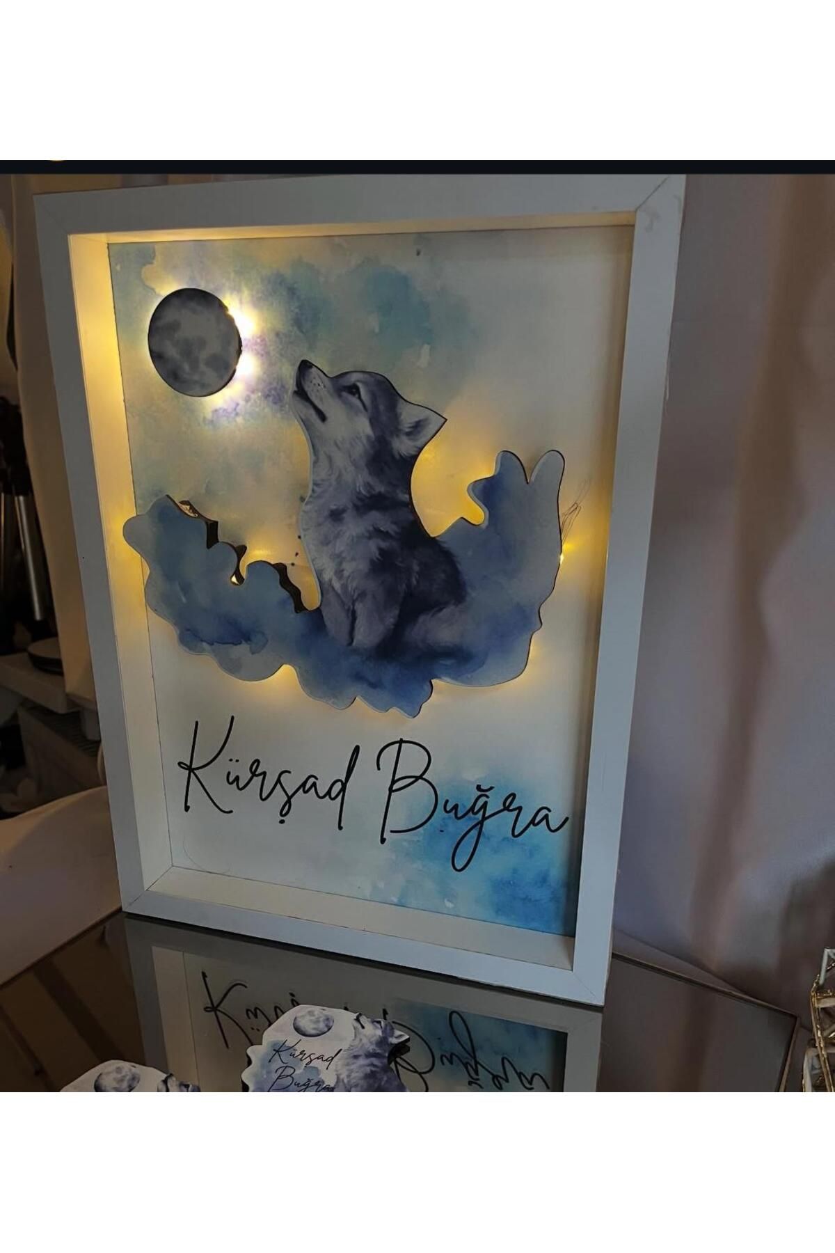 ELF LAZER Bebek Kapı ve Duvar Süsü