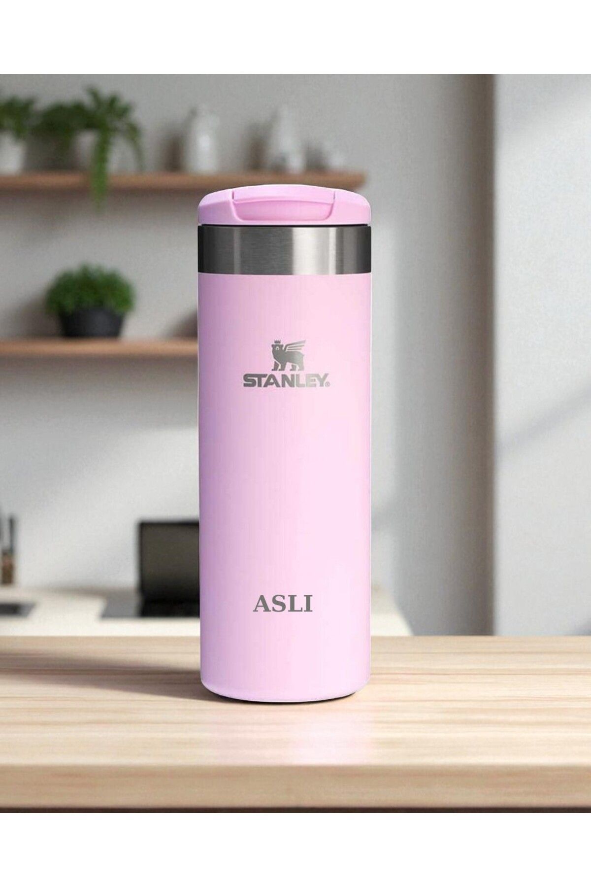 Stanley Kişiselleştirilebilir Aerolight™ Transit Mug .47l / 16oz Baby Pink