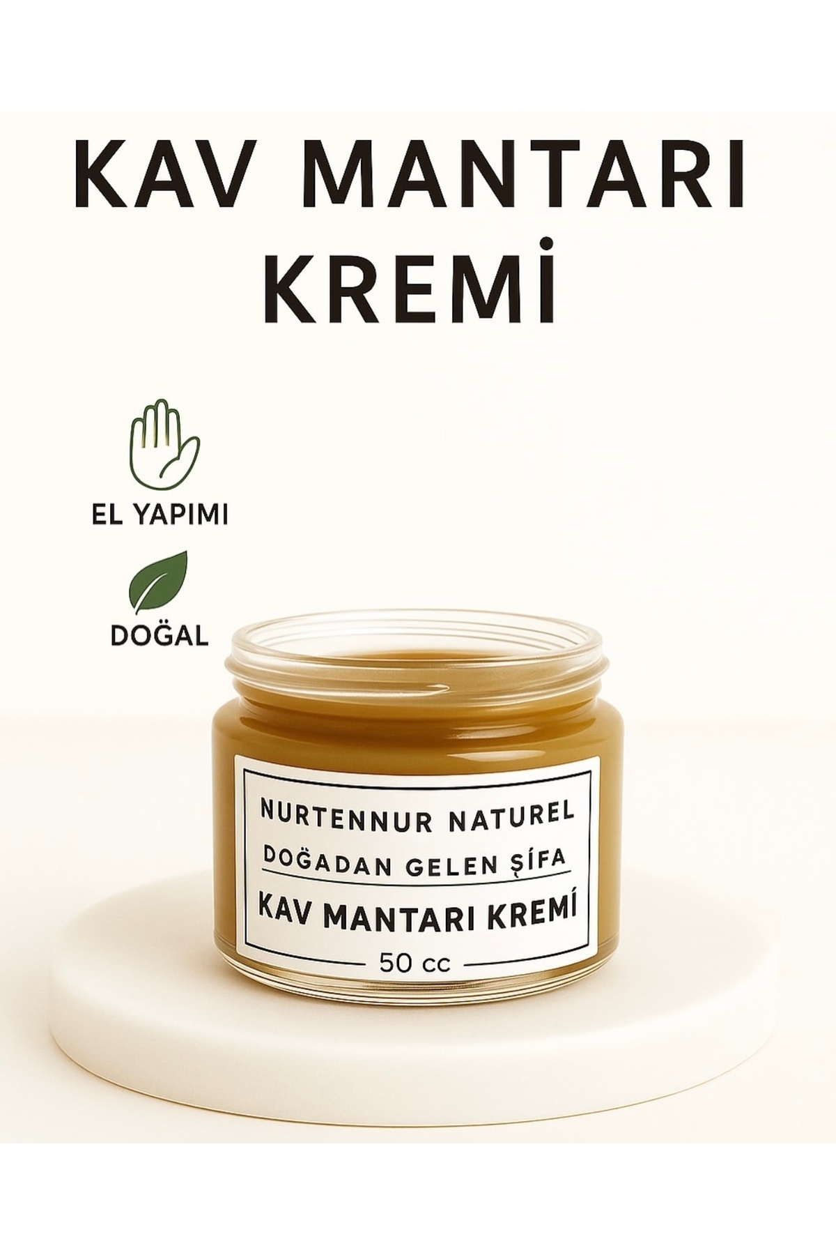 nurtennur KAV MANTARI KREMİ 50cc