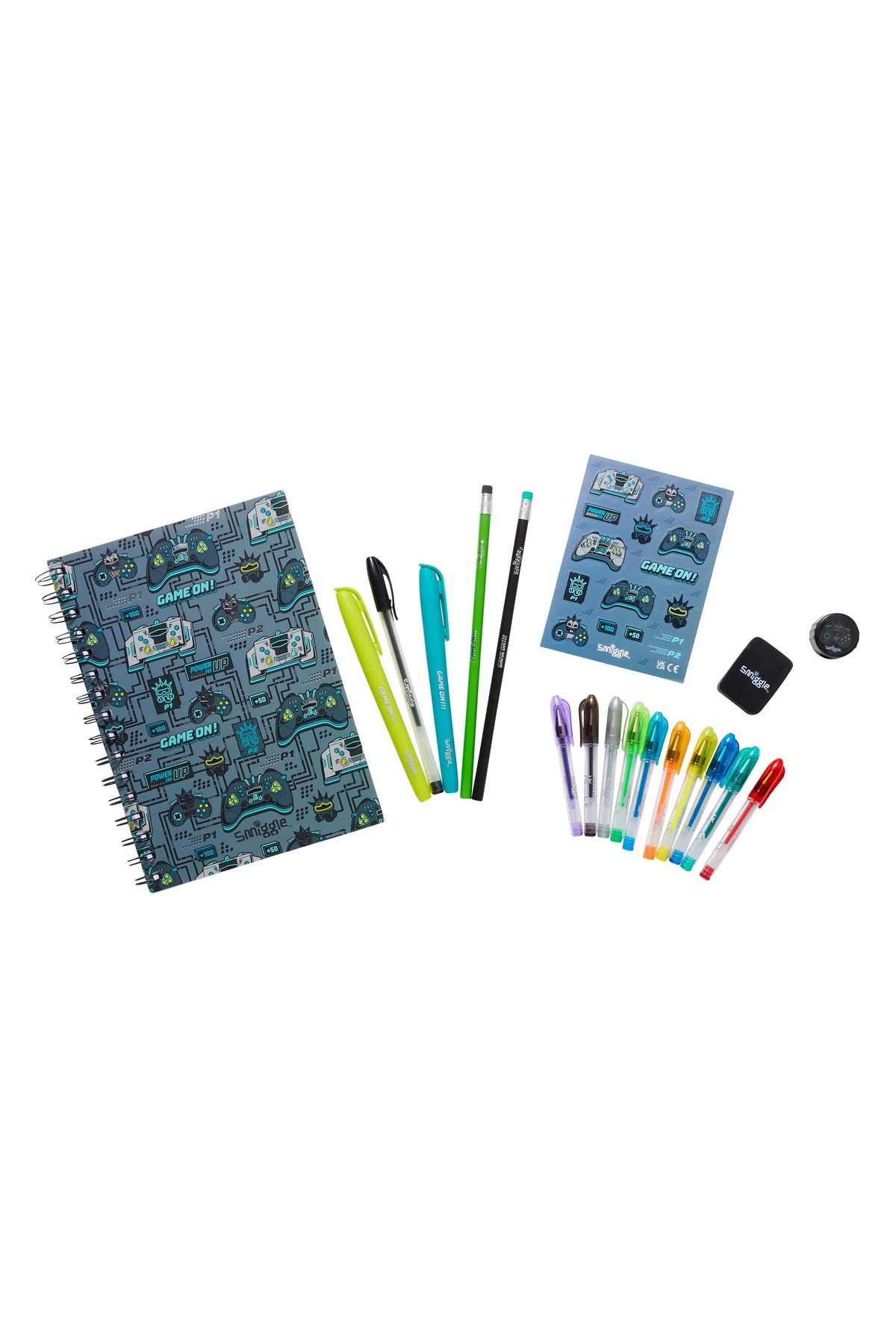 SMIGGLE - Epic Adventures A5 Essentials Kırtasiye Seti