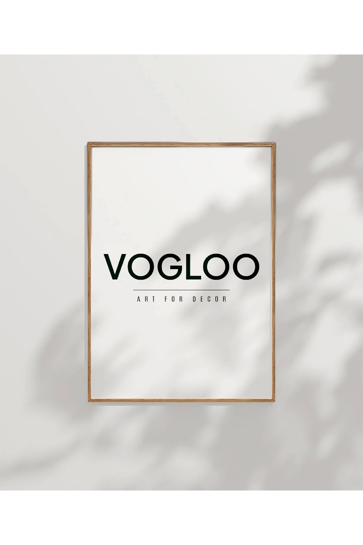 VOGLOO Ahşap Çerçeve 50x70 cm