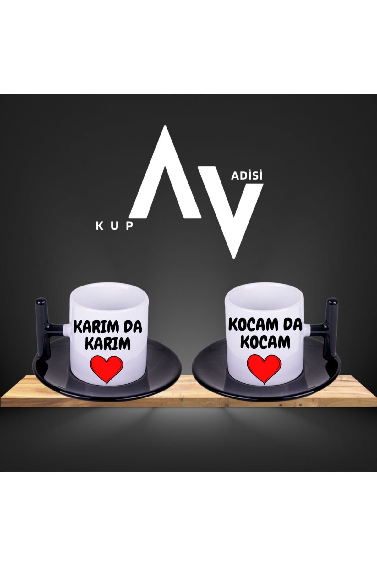 şeyhzade Karim Da Karim Kocam Da Kocam Si̇yah T Kulp 2'li̇ Set