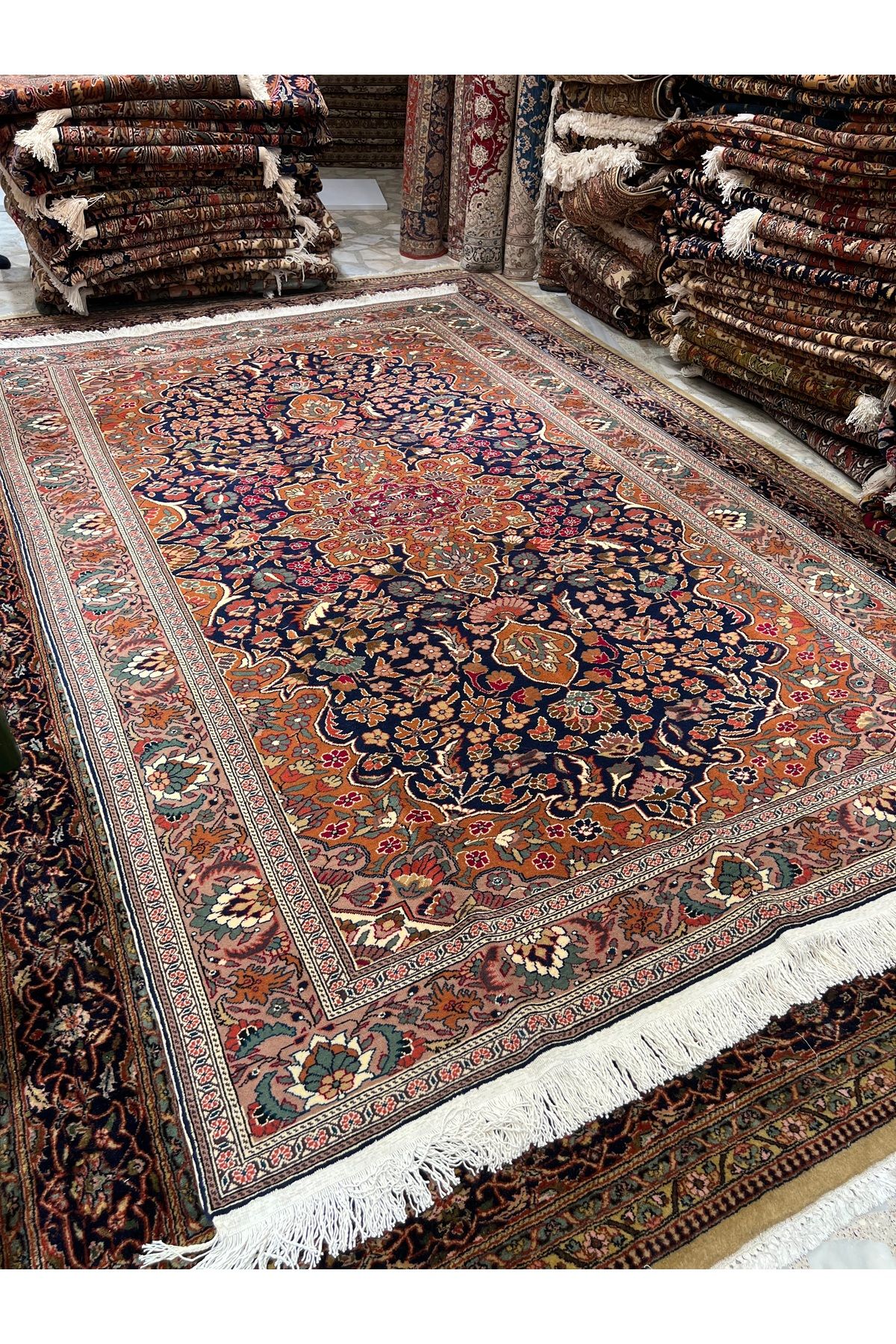 RD RAMAZAN DAĞ EL HALI SANATI El Dokuma Kayseri Hacılar Dokuması Birinci Sınıf Kalite Muazzam Bir Eser Ebat 300x200