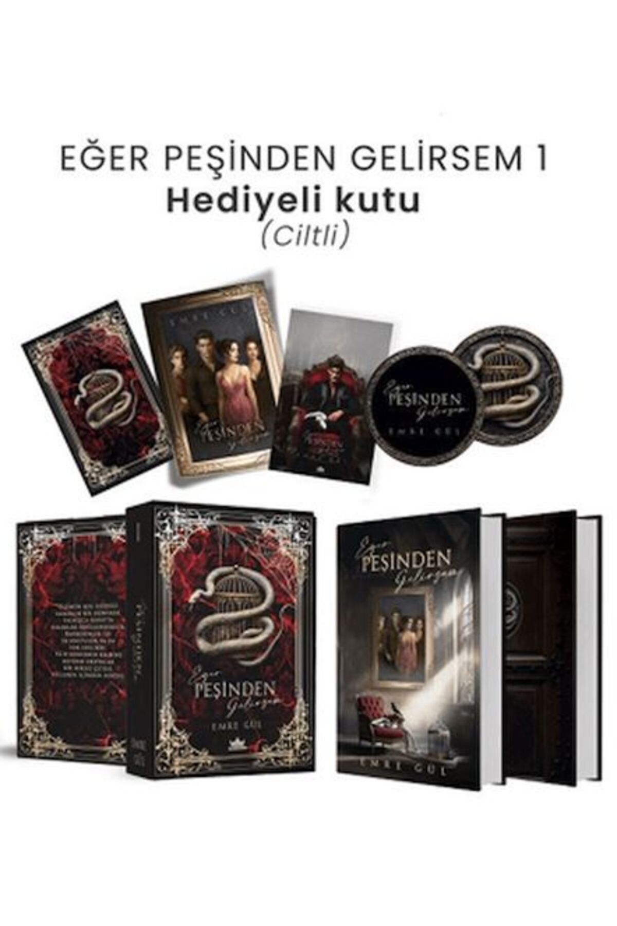 Destek Yayınları Eğer Peşinden Gelirsem 1 - Hediyeli Kutu (Ciltli)