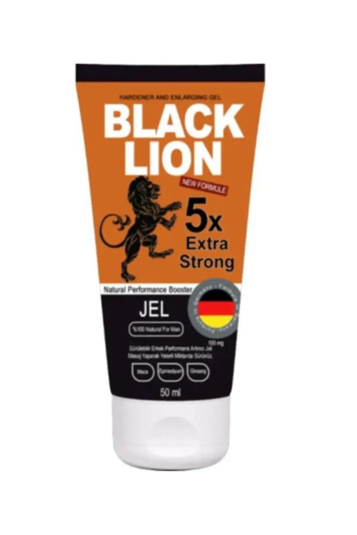 Vemora Black Lion Gel 5x Erk.eklere Şek.illendirici Ser.tleşt.irici Büy.ütücü Kremi 50ml