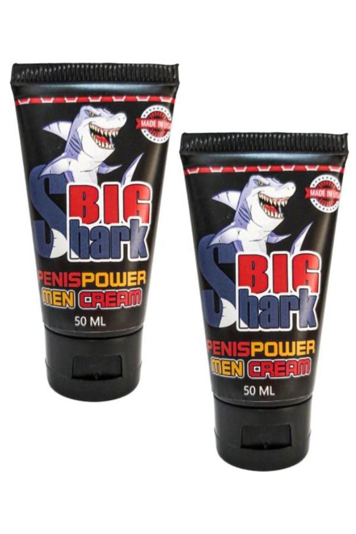 Vemora Big Shark Power Creams Erk.eklere Se.rtleşti.rme Etkisi Kremi 50 ml X 2 Adet