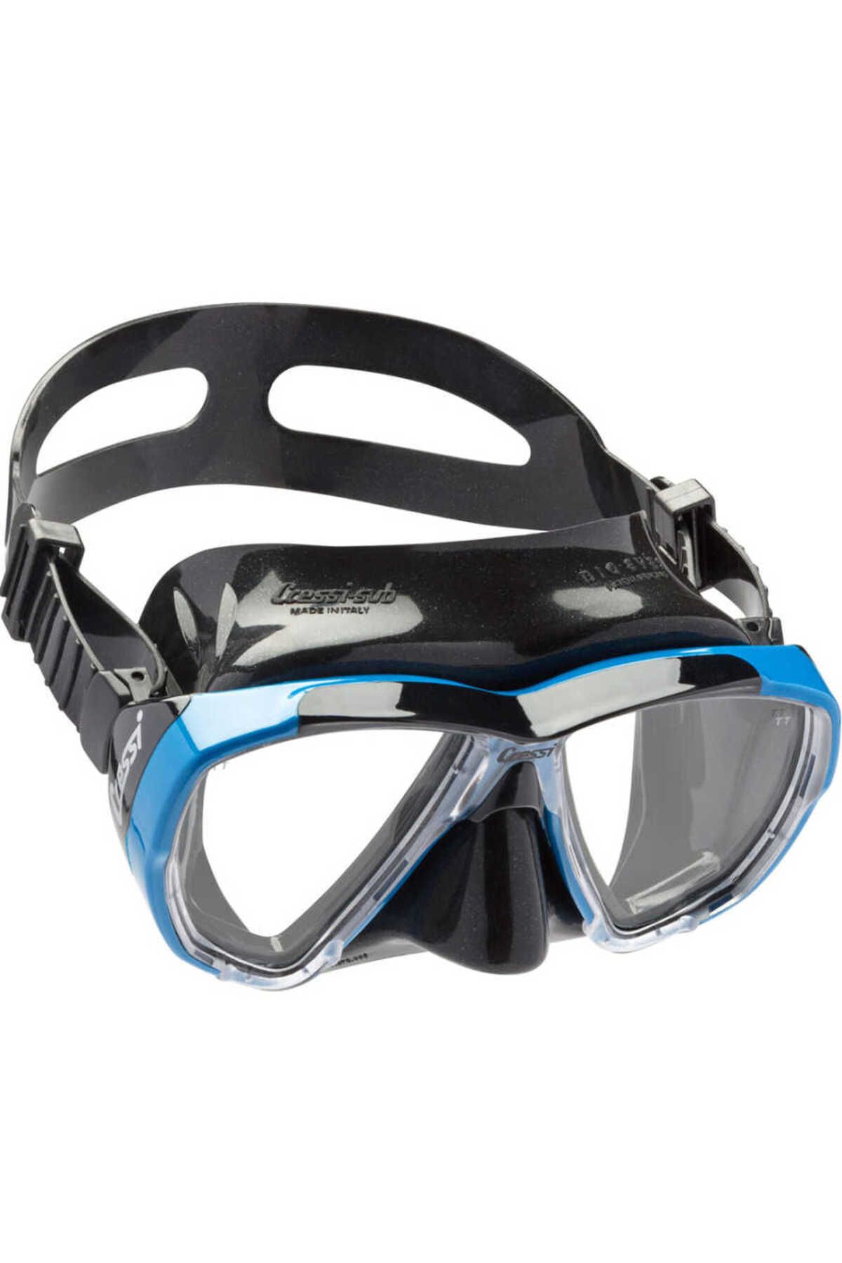 Cressi Big Eyes Dalış Maskesi Black/Blue