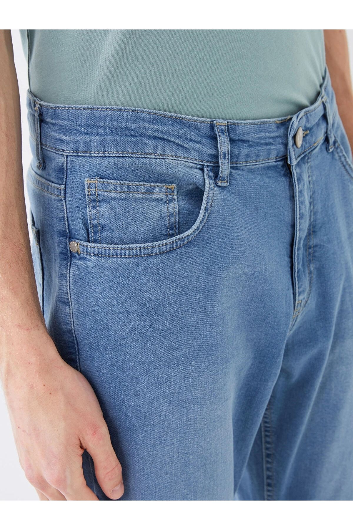 LC Waikiki-Ανδρικό τζιν LCW Jeans Indigo 779 Regular Fit 3