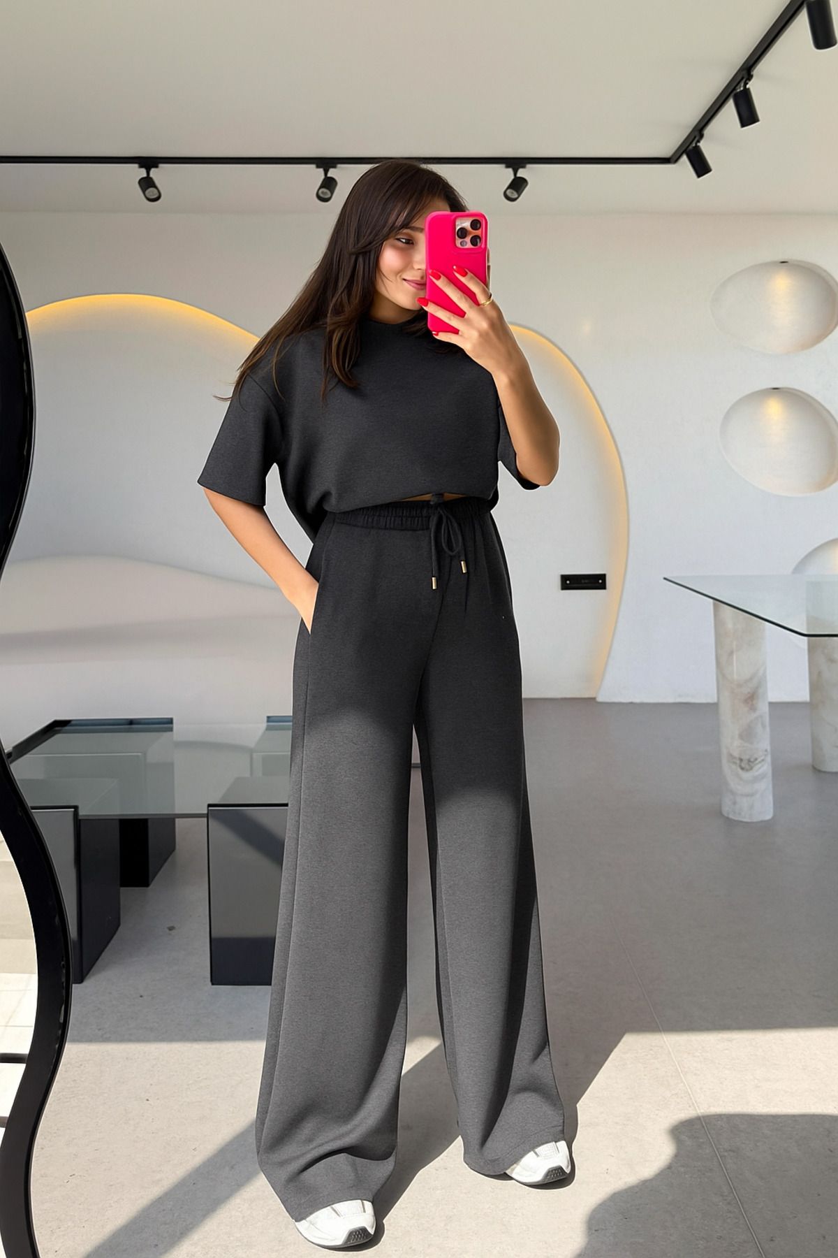 BARLİZ Kadın Trend Model Baskısız Alt Üst Takım