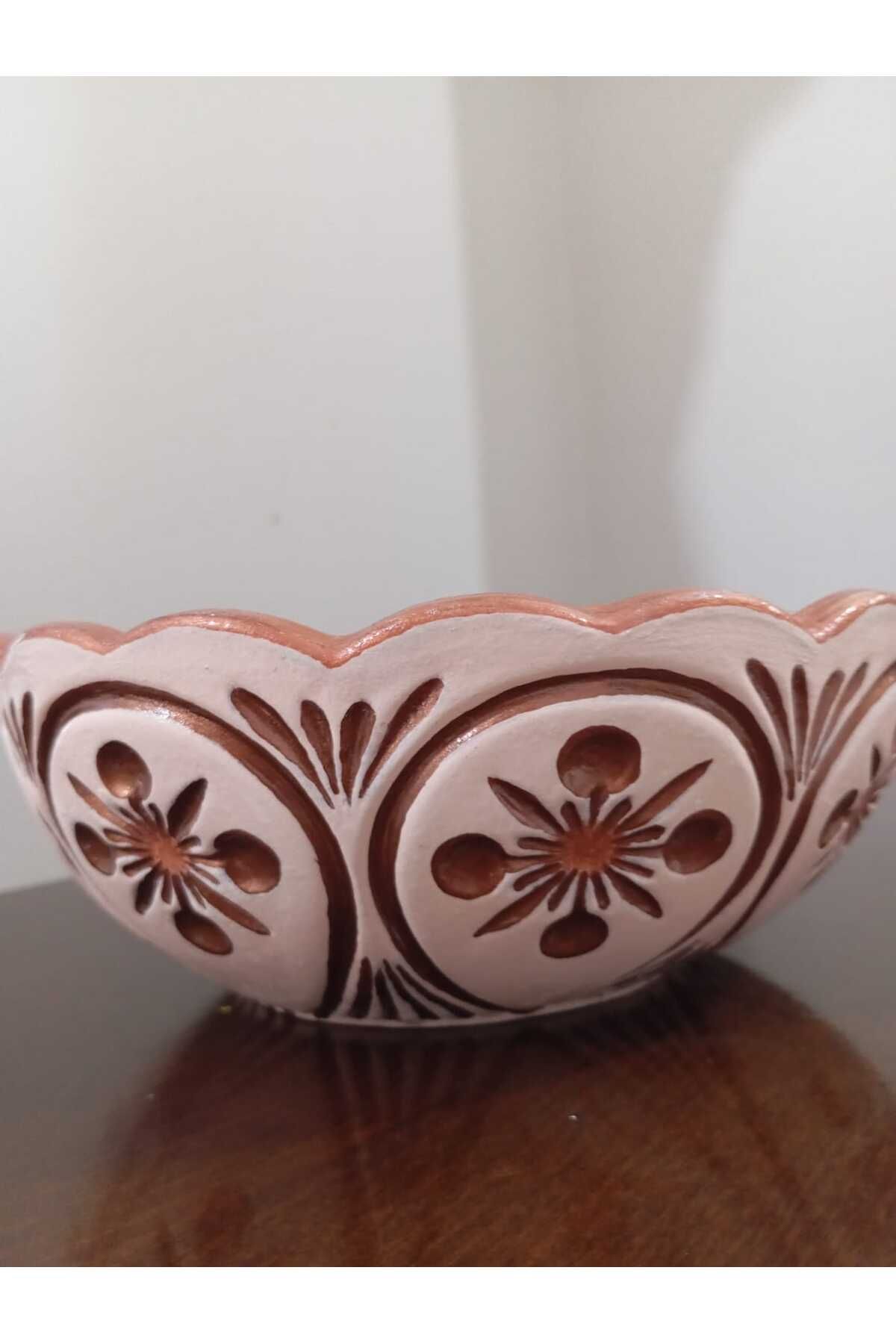 Home Gül Desenli Dekoratif Saksı&Şekerlik&Kase