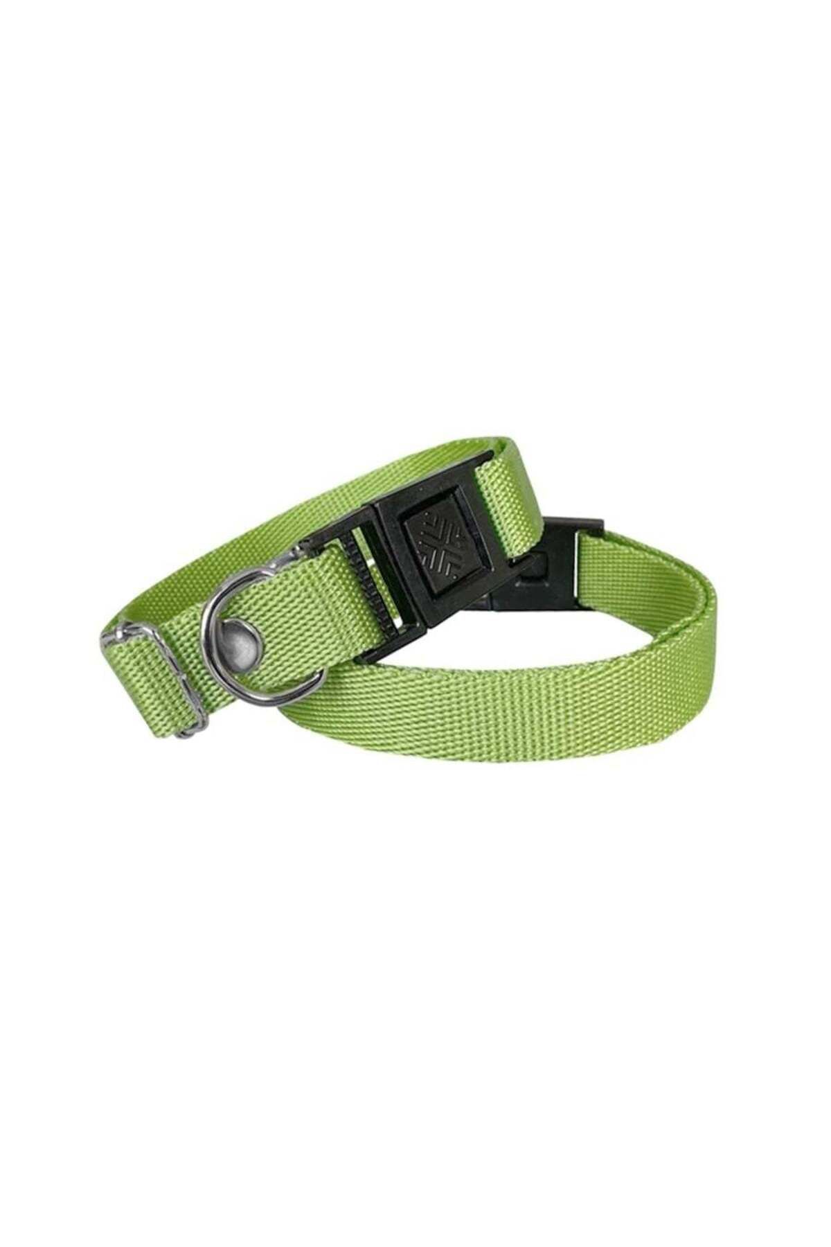 Zayla Köpek Tasması Dokuma 2 cm - Min: 30 cm - Max: 50 cm Yeşil