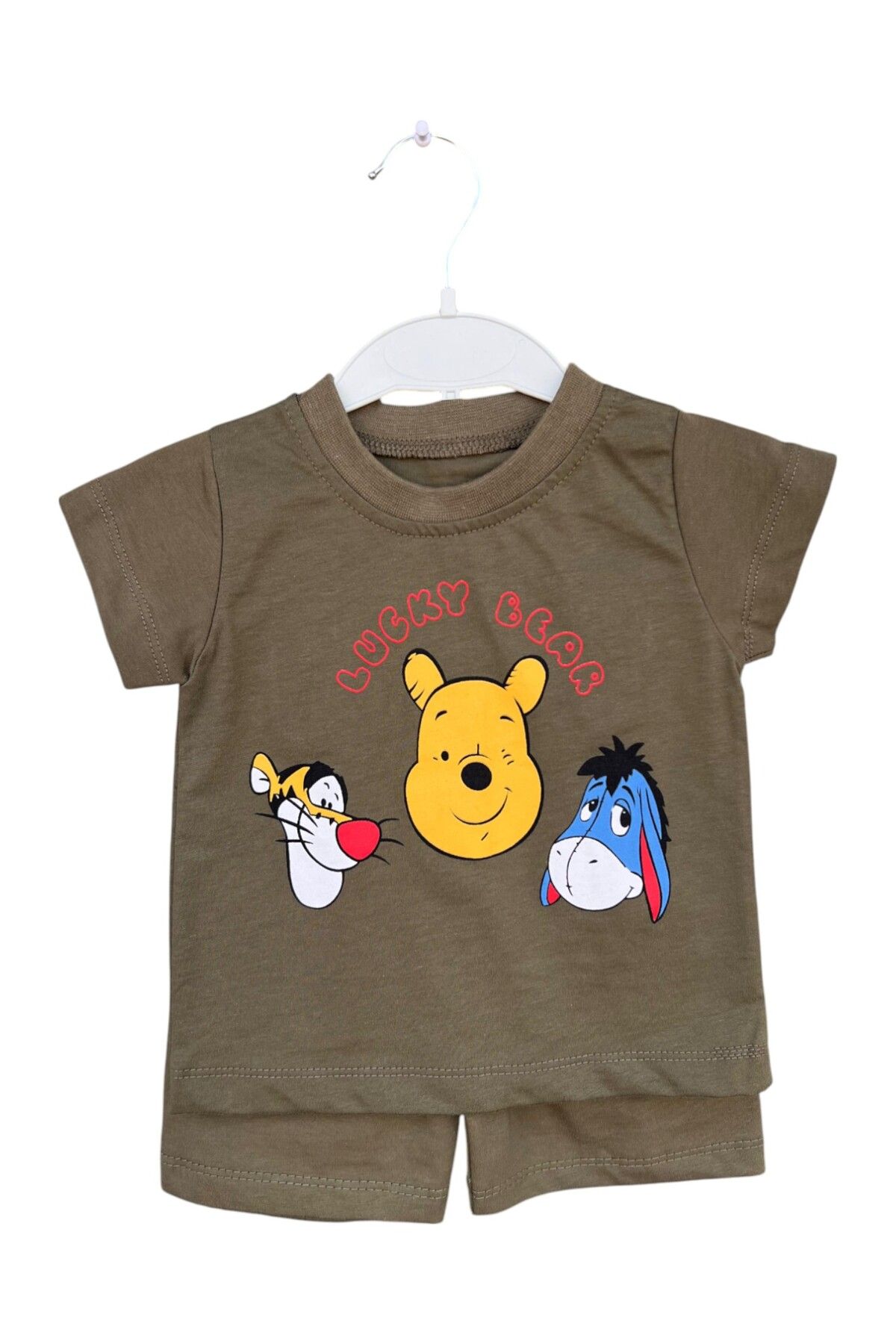 GMG Baby Şort Tişört 2' li TakımLucky Bear