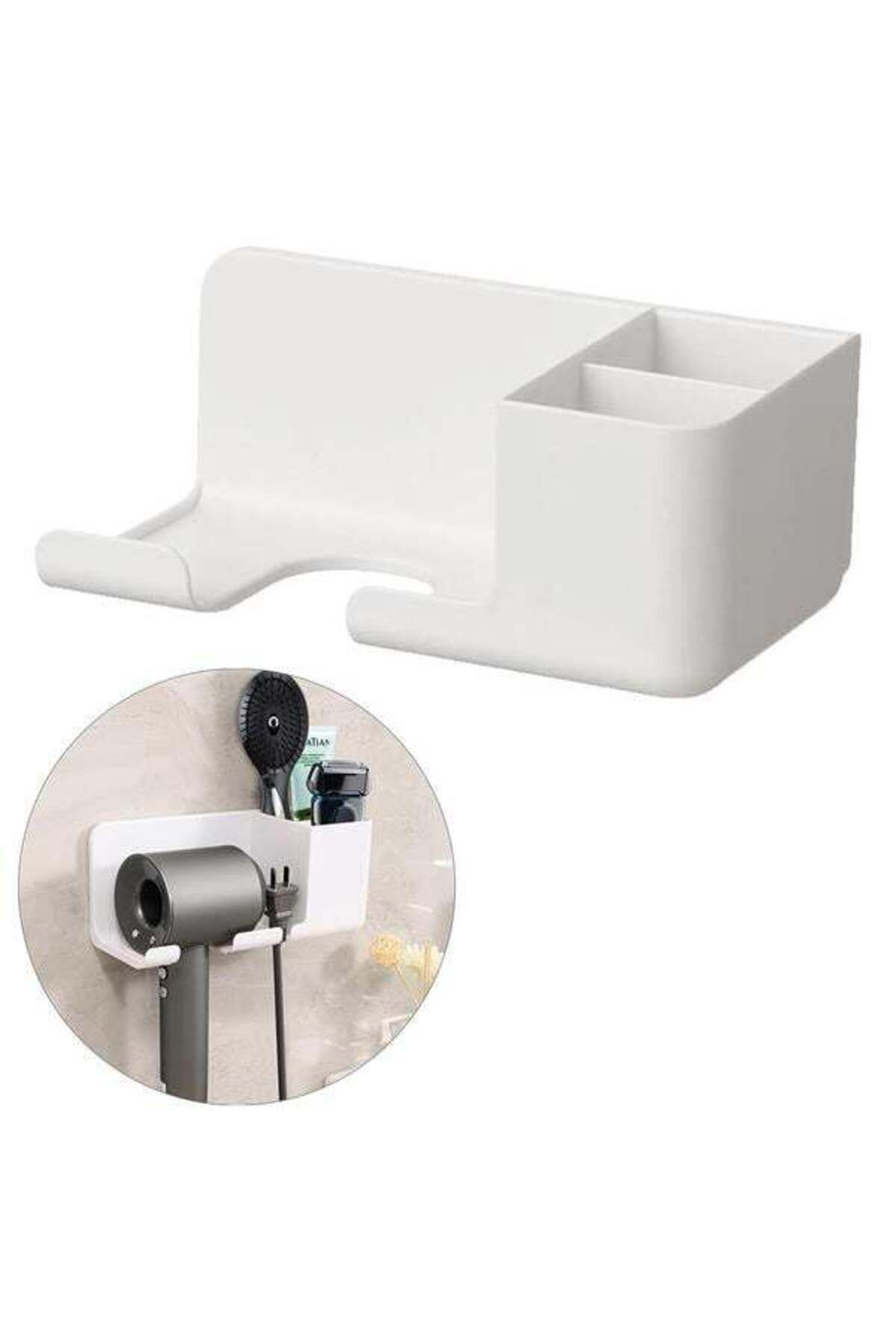 Zayla Sunup SN-27125 Banyo Rafı Sabunluk Diş Fırçası Saç Kurutma Makinesi