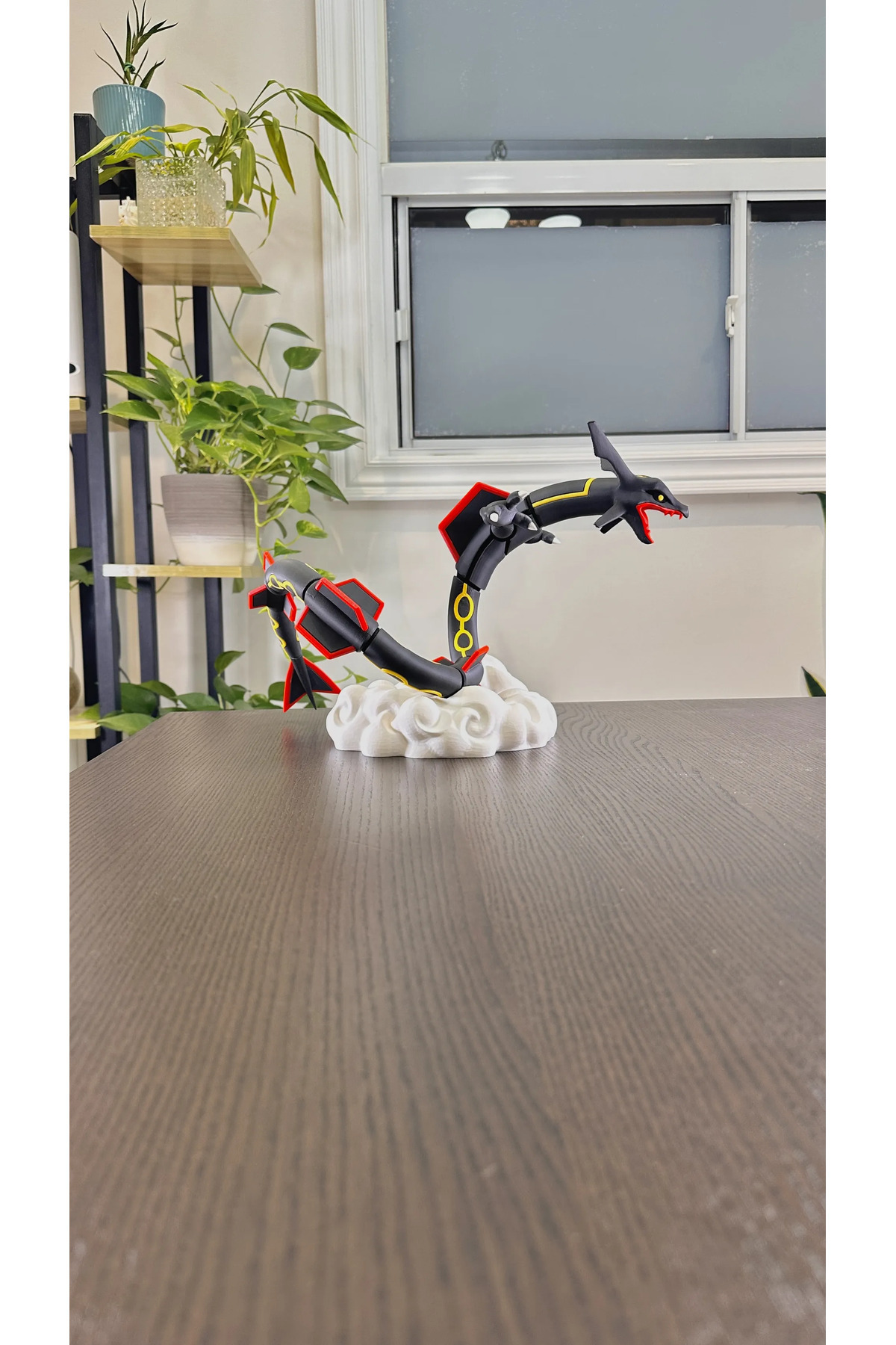 Rayquaza Pokemon Figure 23 cm 3D Print Collectible Decorative Game Character Figurine