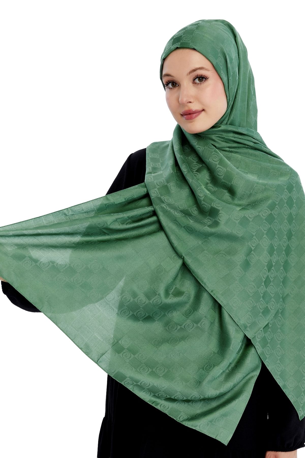 Altobeh Monogram Dama Desen Şal