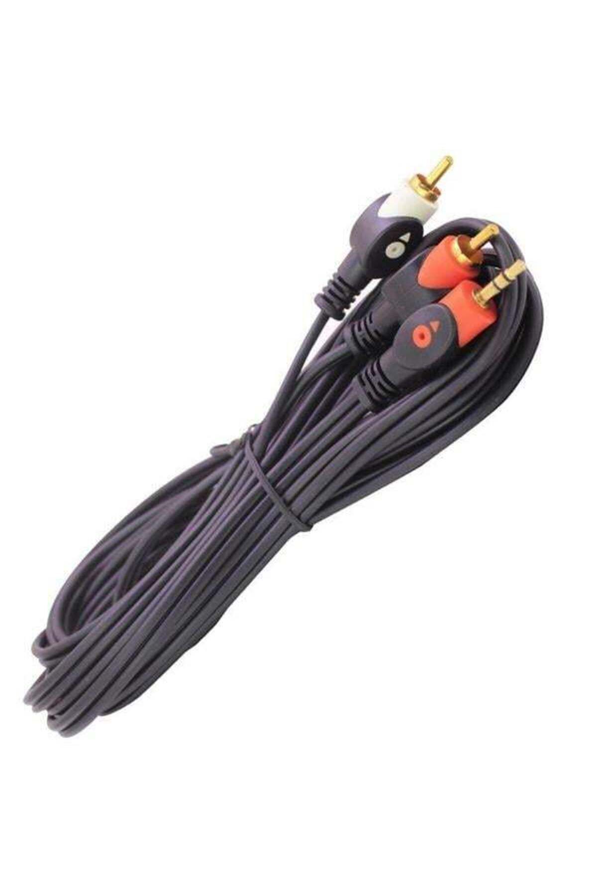 Modafiks PM-1943 2 RCA 3.5Mm Stereo Erkek Kablo 5 Metre