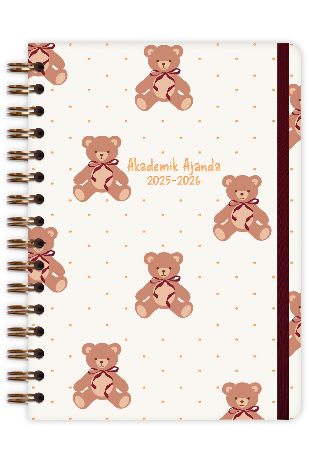 Matt Notebook-2025-2026 A5 Ακαδημαϊκό Ημερολόγιο Σπιράλ 15x21 cm - 16 μηνών - Με Σελίδες Προσομοίωσης 4