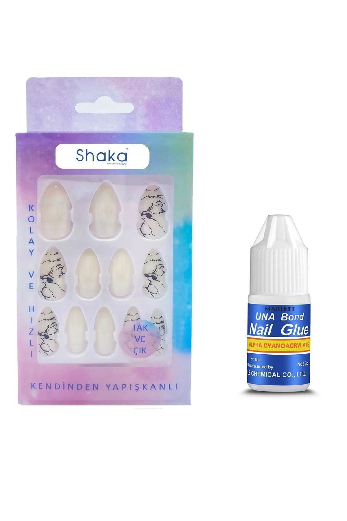 SHAKA Takma Tırnak & Takma Tırnak Yapıştırıcısı