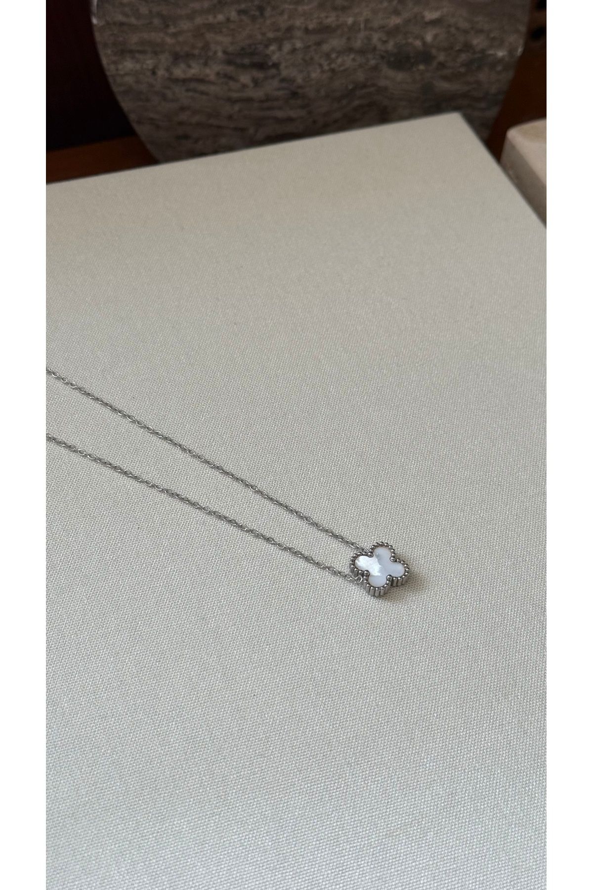 Muse Sister Çelik Van Cleef Kolye